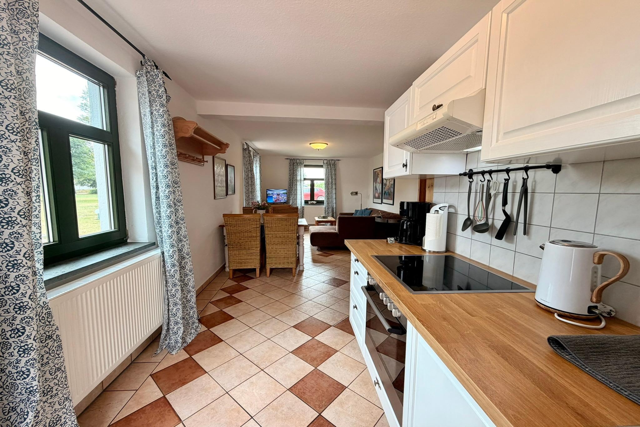 Wohnung Bornholm im kleinen Ferienpark - Keuken