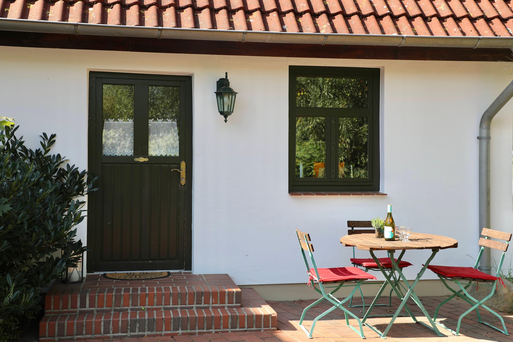 Rustikale Wohnung Fehmarn - Terrasbalkon