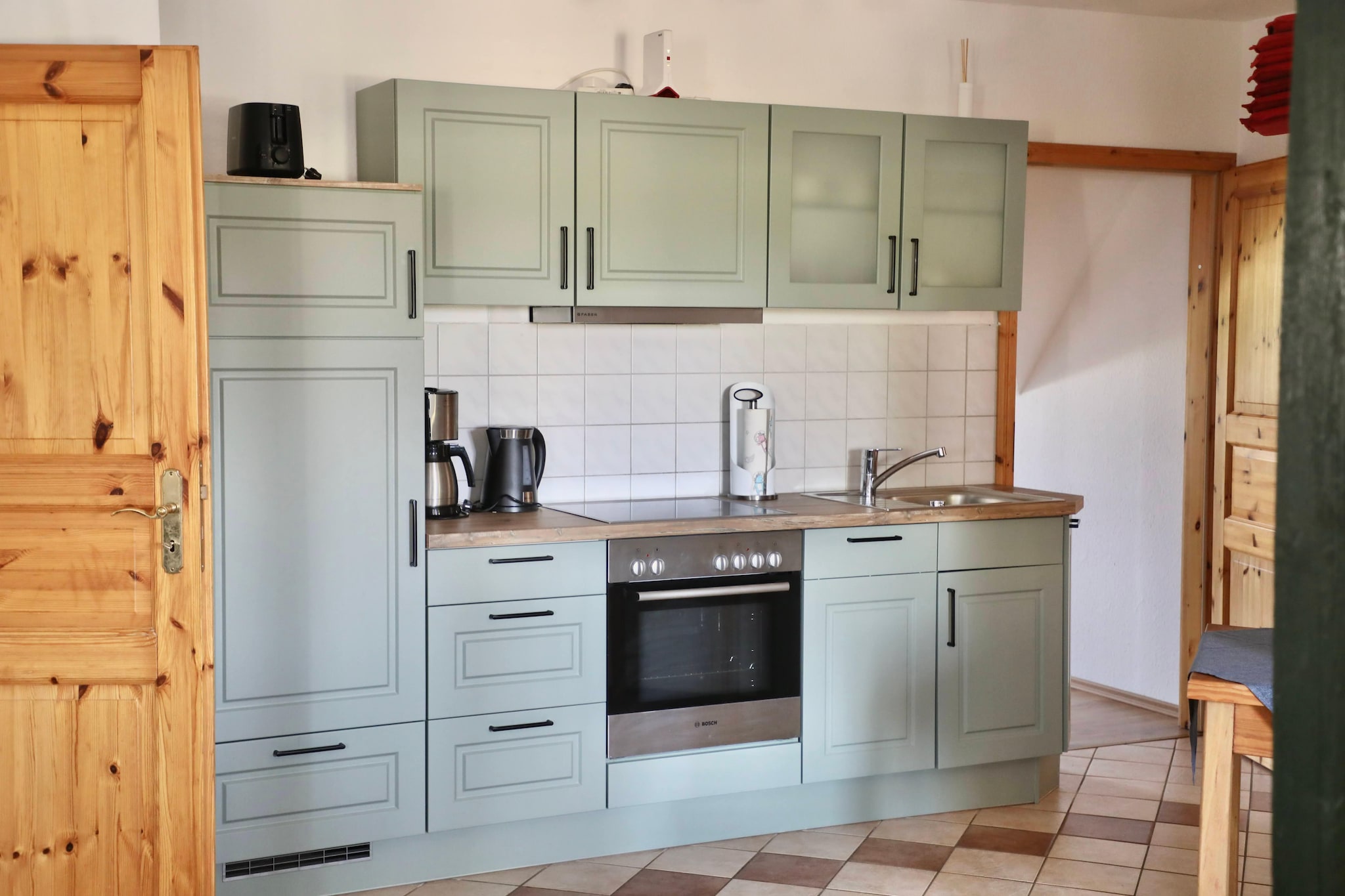 4-Raum-Wohnung Rügen - Keuken