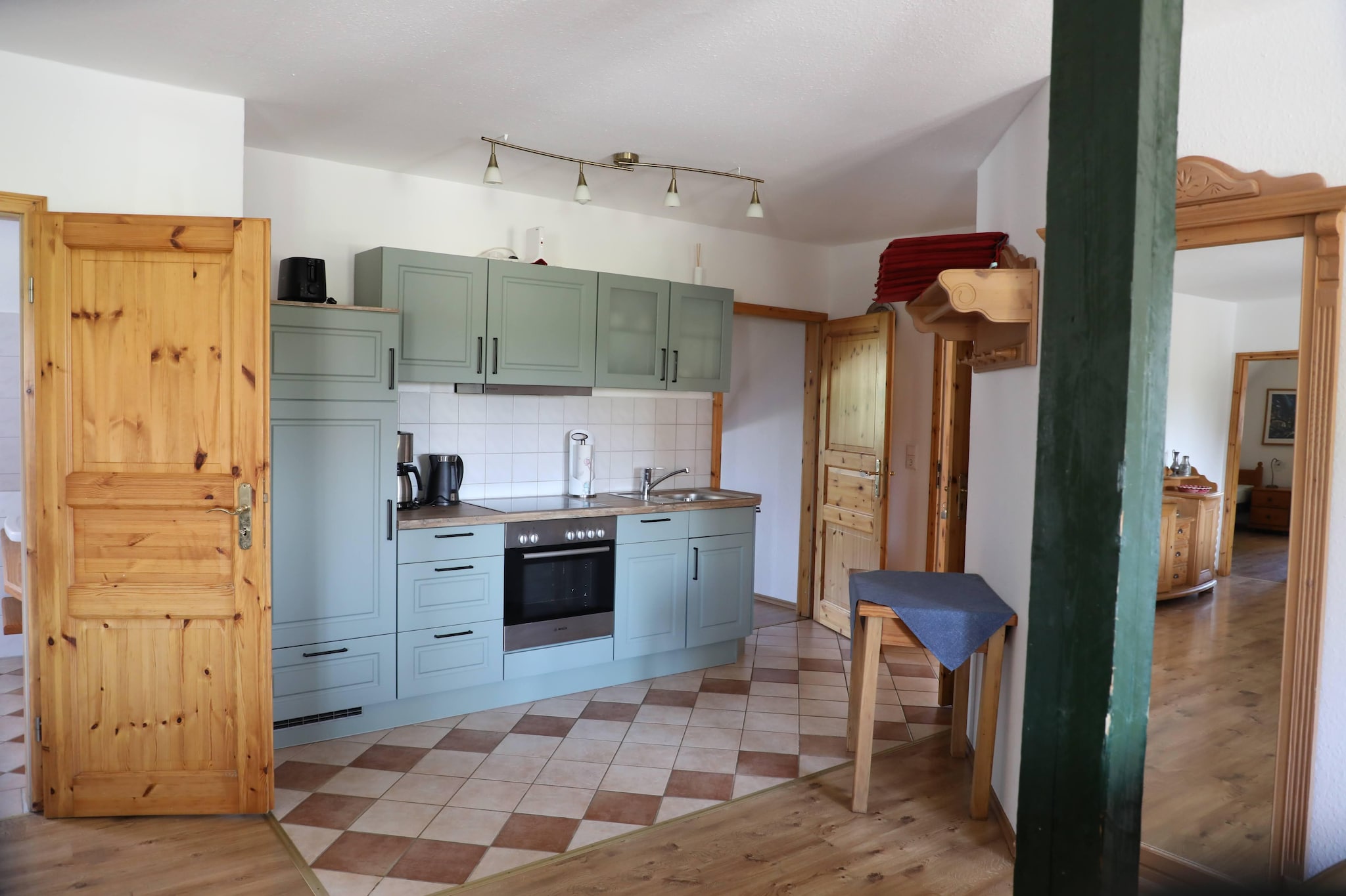 4-Raum-Wohnung Rügen - Keuken