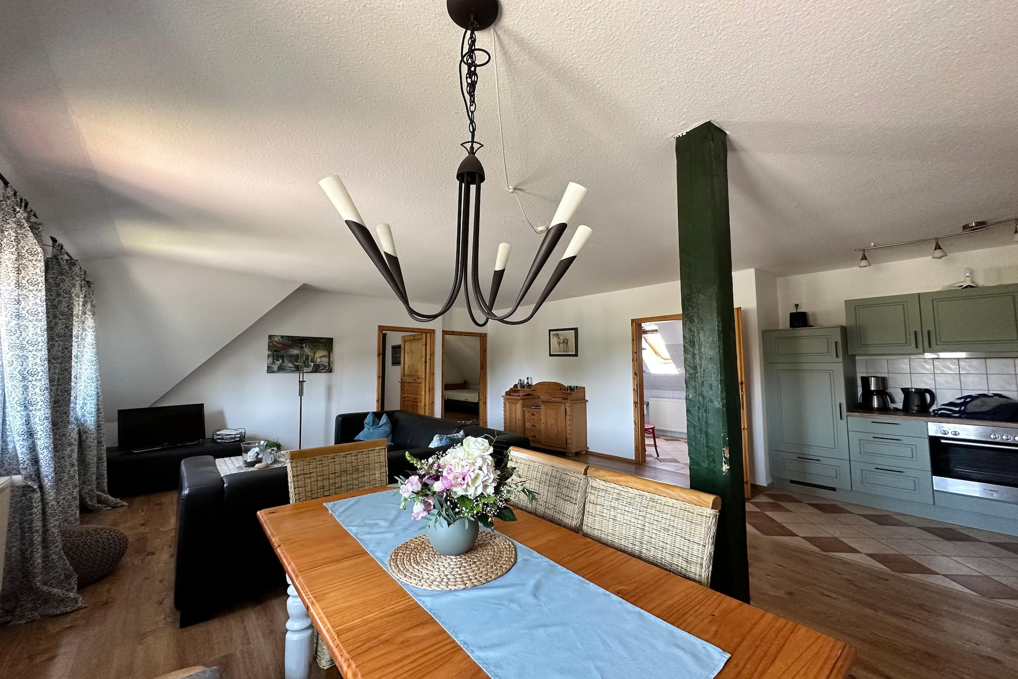4-Raum-Wohnung Rügen - Eetkamer