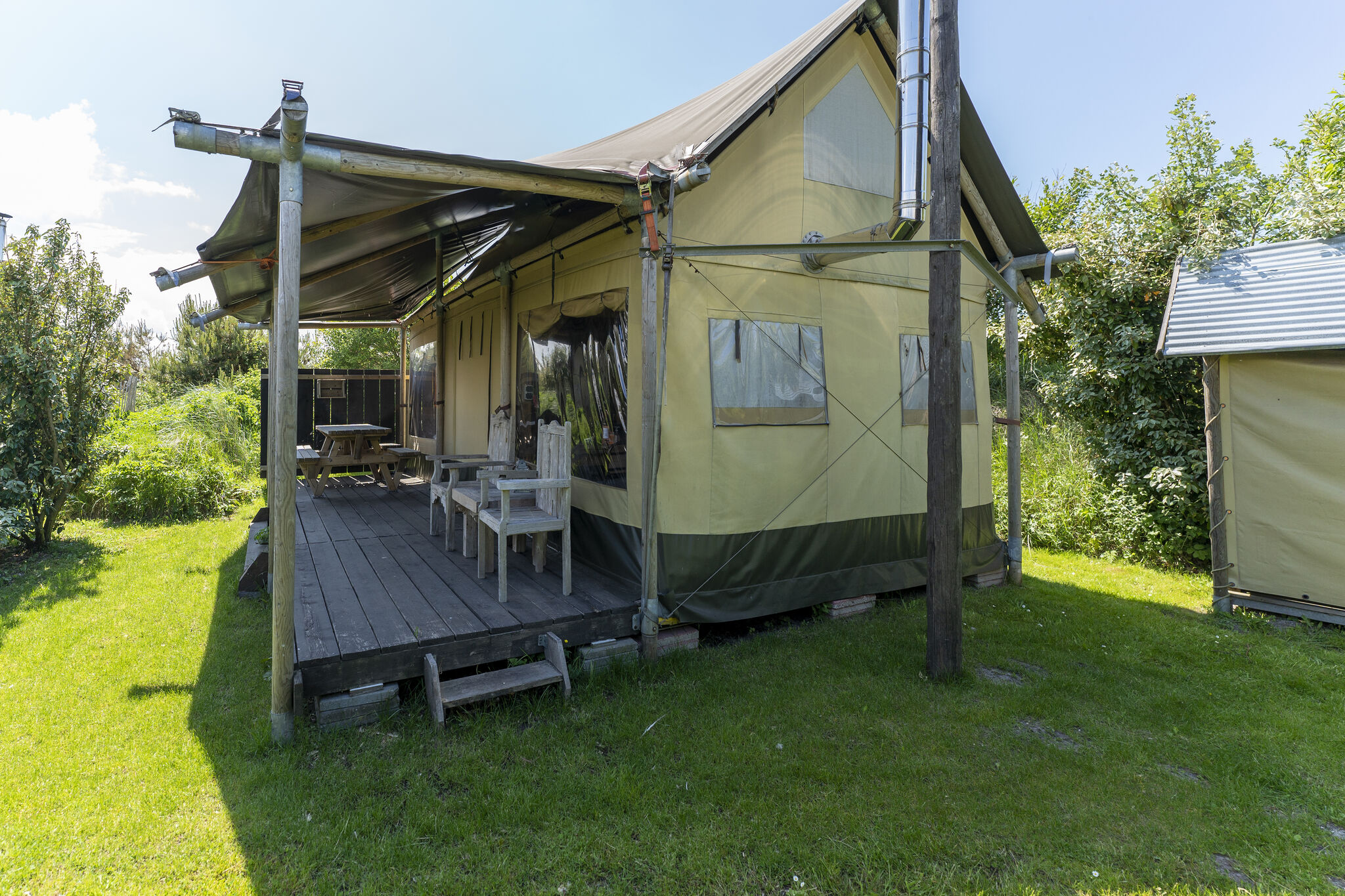kinderfreundliche Zelt-Lodge in Callantsoog