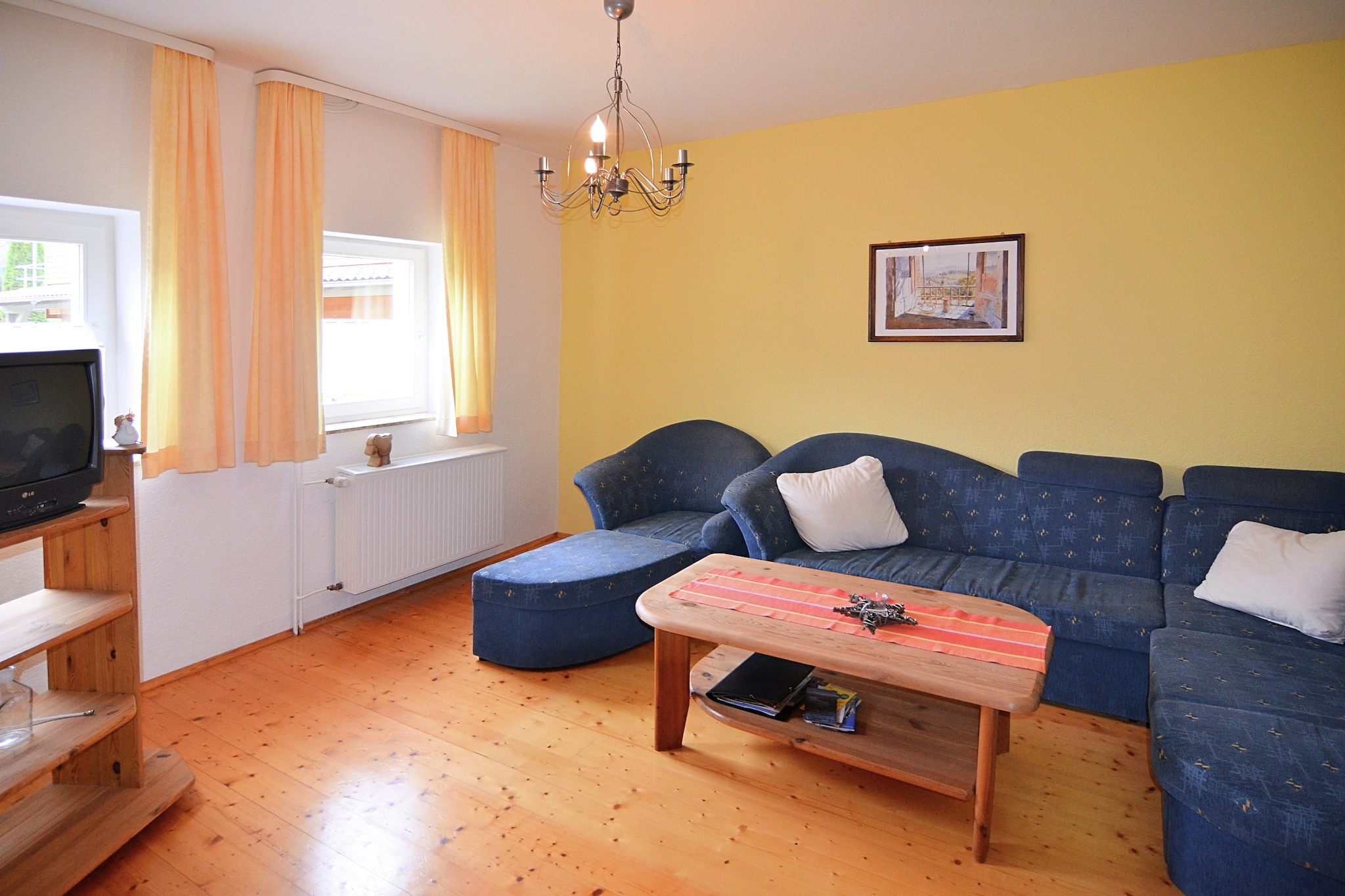 Am Ferienbauernhof - FW 1 und 5-Woonkamer