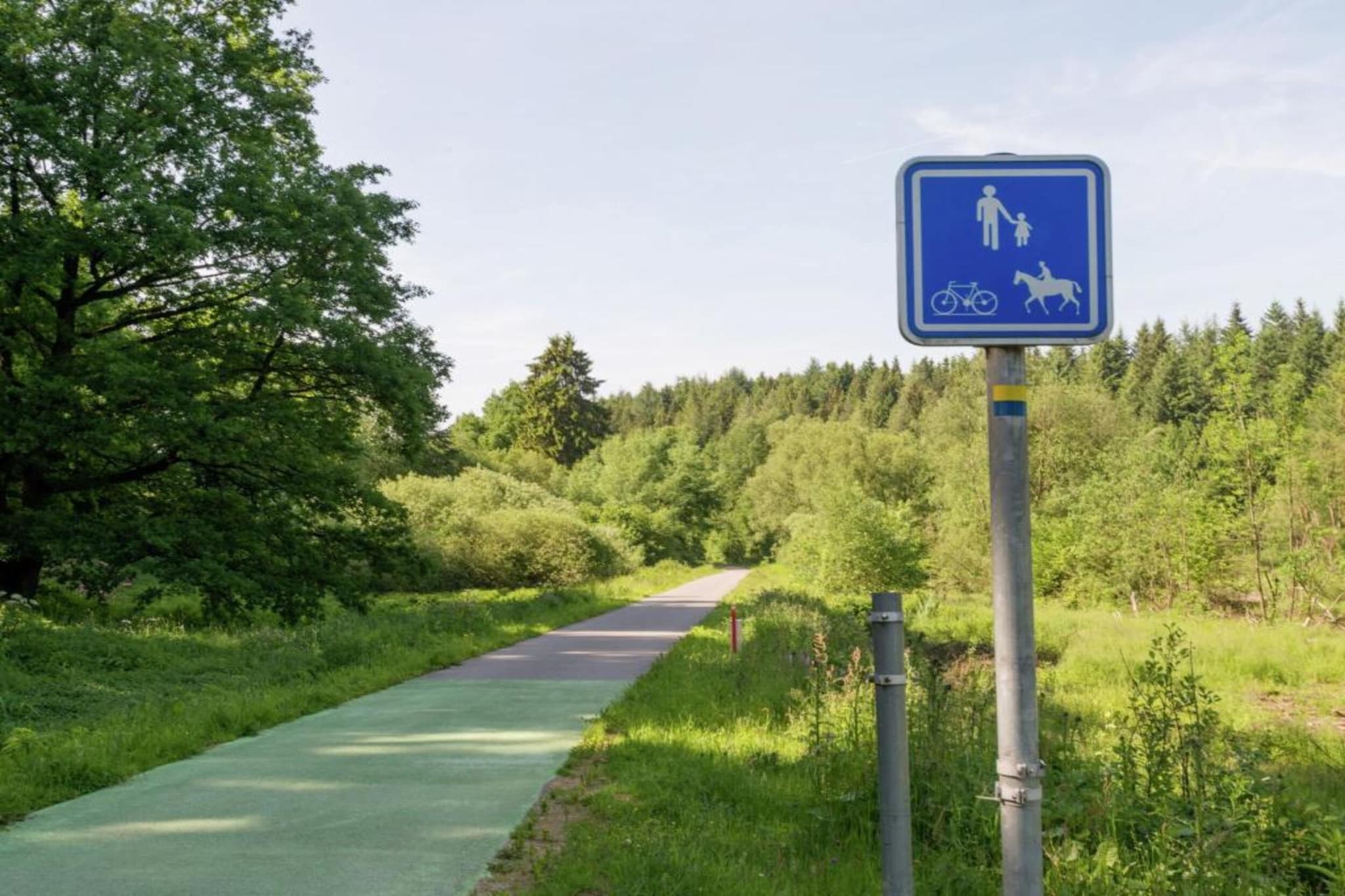 Bellevue-Gebieden zomer 20km