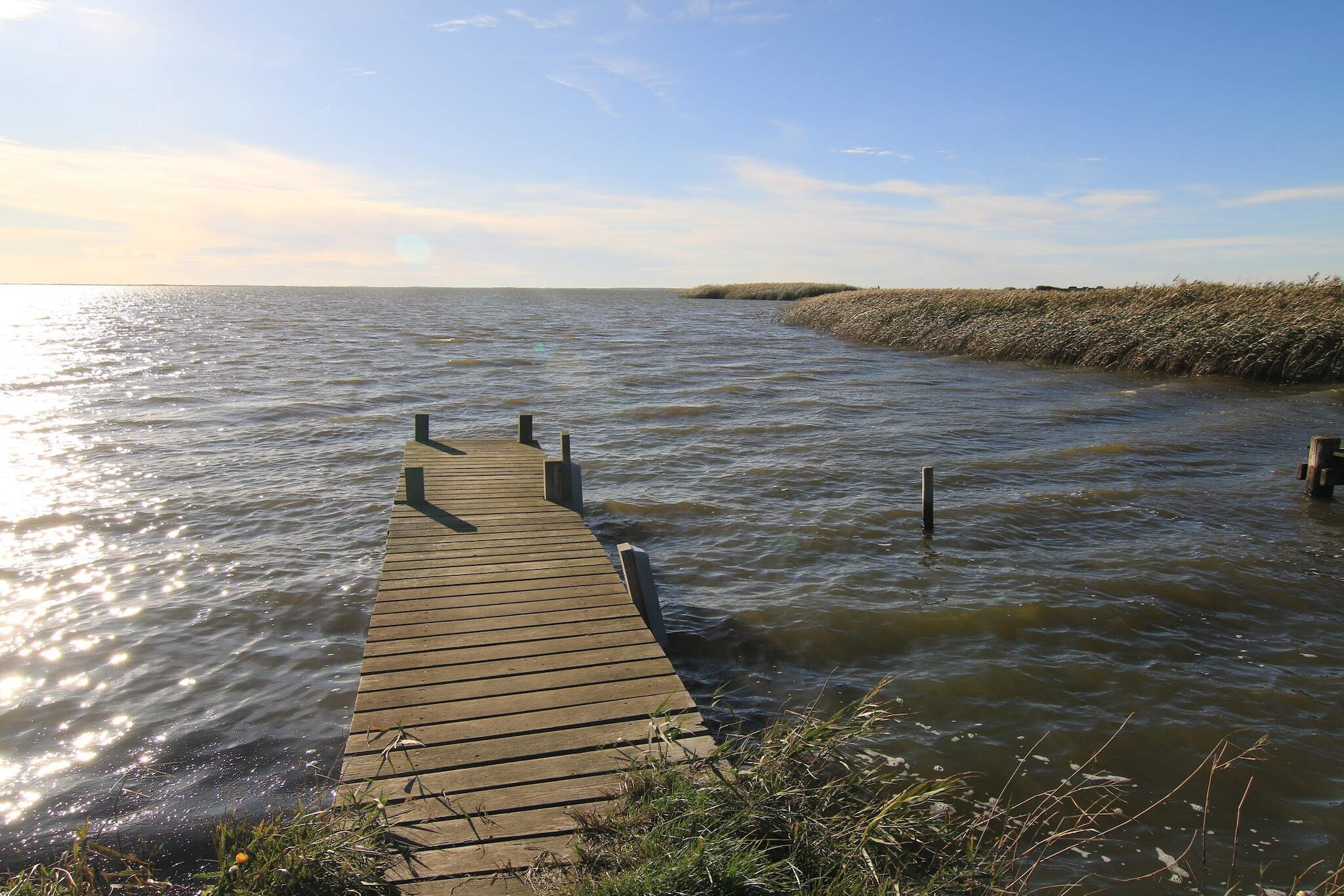 Maison de vacances pour 5 a Hvide Sande-Vue sur l'eau