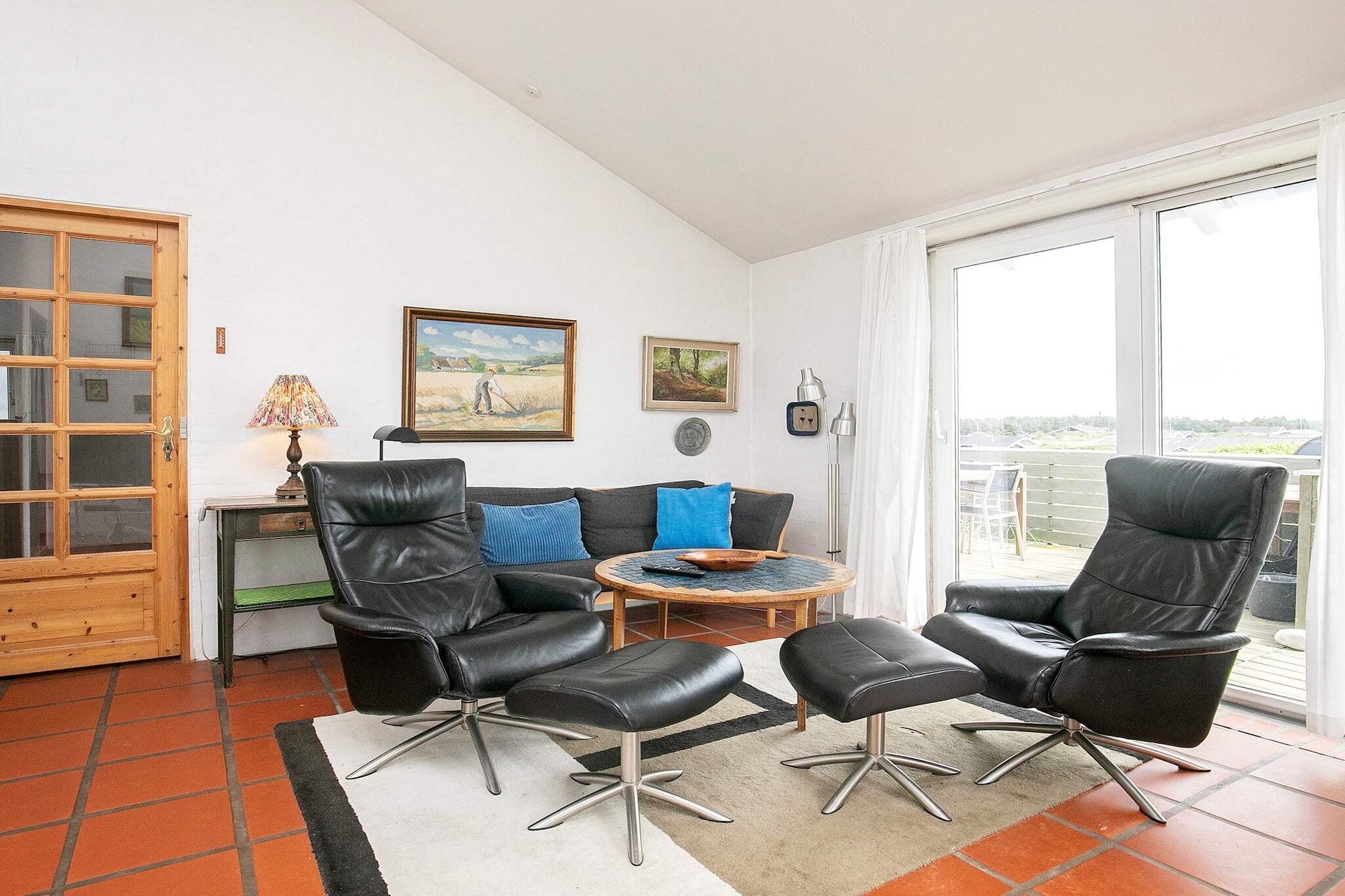 Toevluchtsoord met panoramisch uitzicht op zee