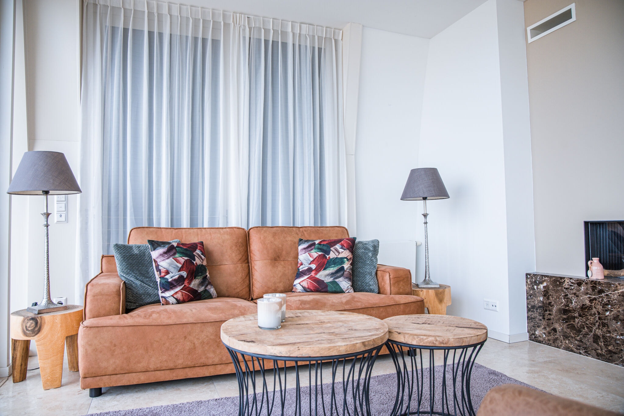 Appartement de luxe avec vue mer dans une résidence sur le boulevard d'Egmond