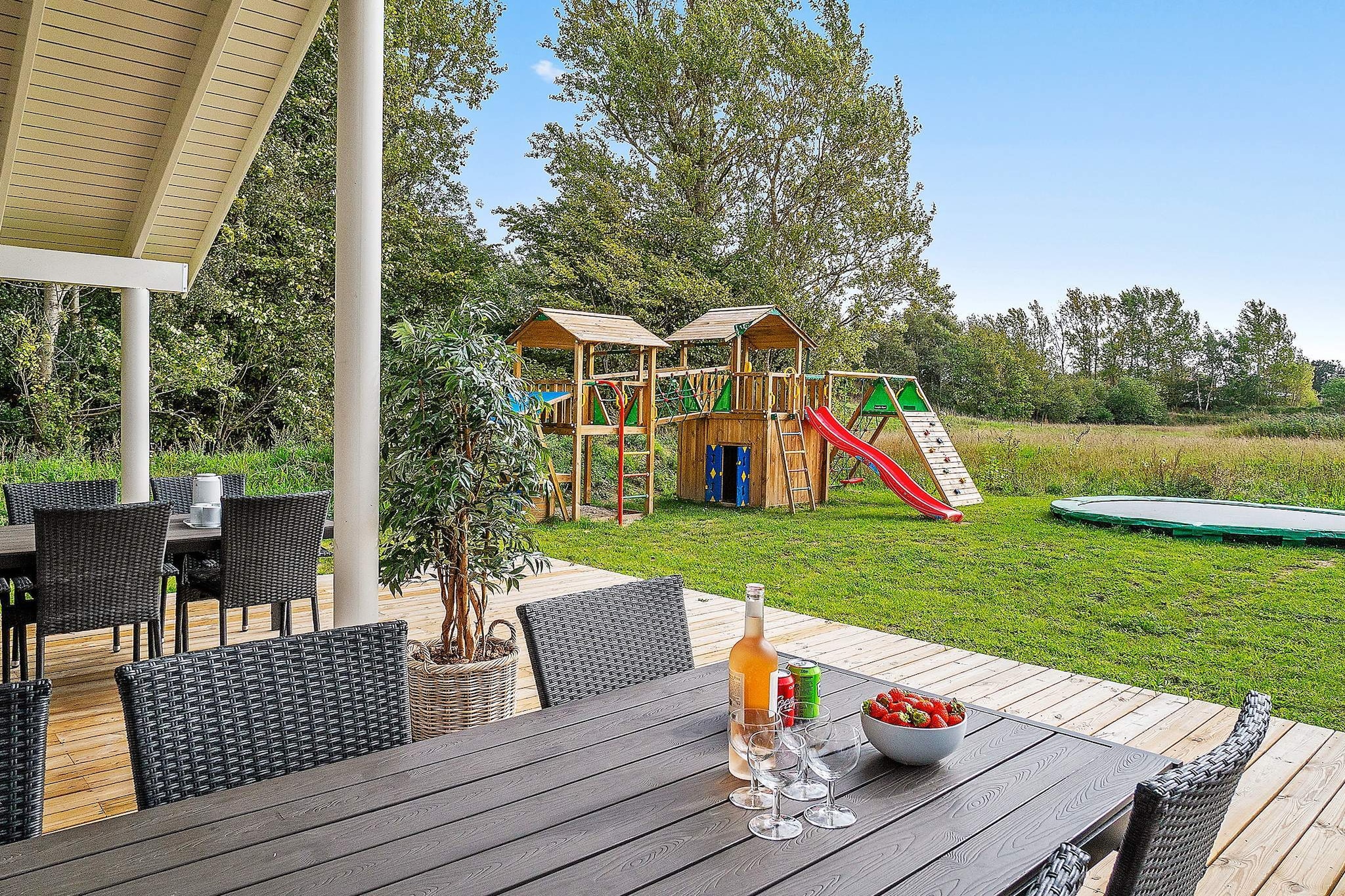 Luxe villa met zwembad in Vejby - Uitzicht