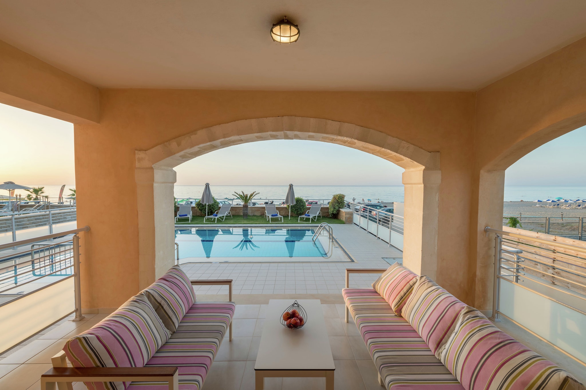 Villa Avra-Terrasbalkon