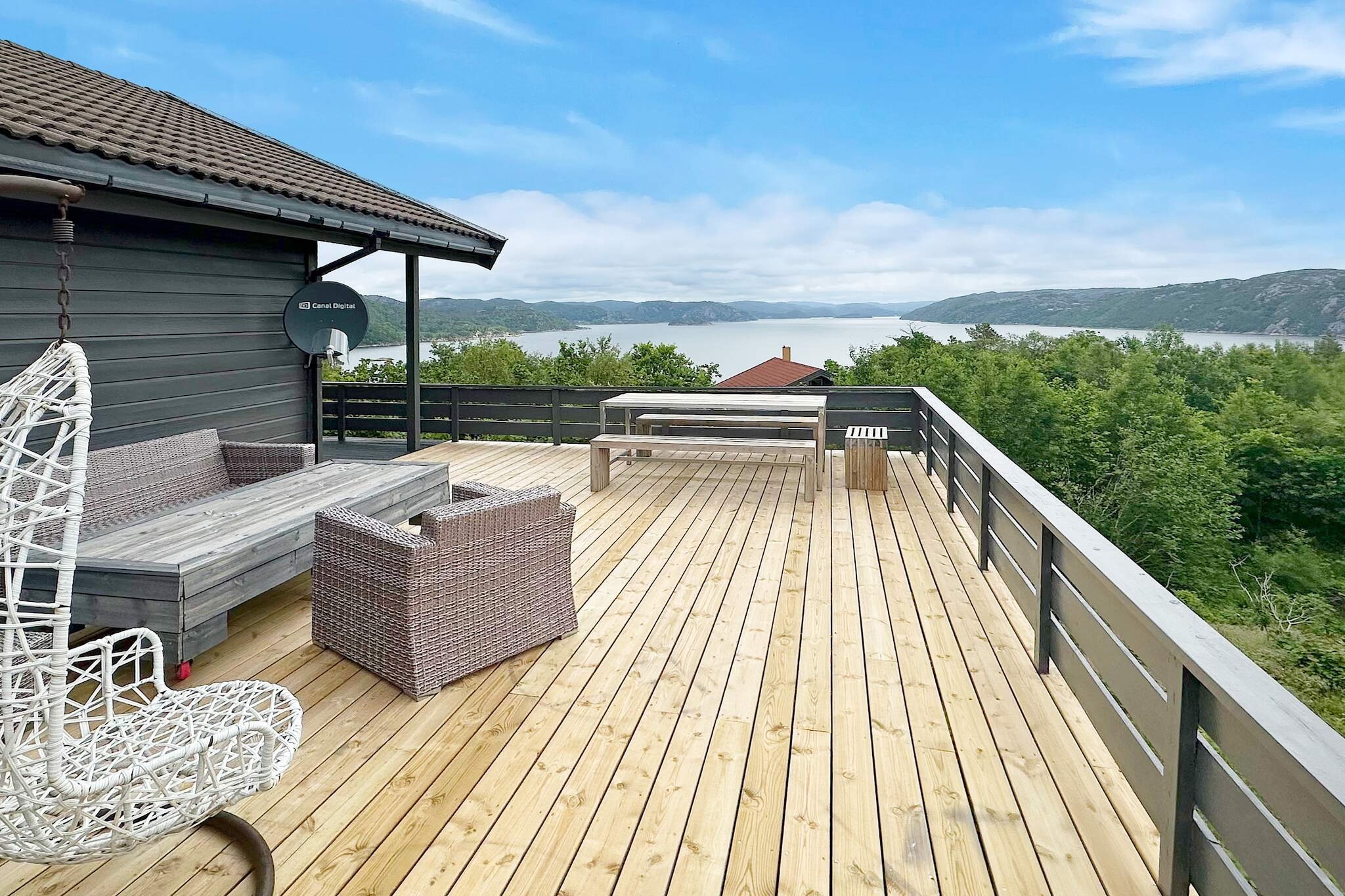 9 Personen Ferienhaus in Korshamn-By Traum - Im Freien