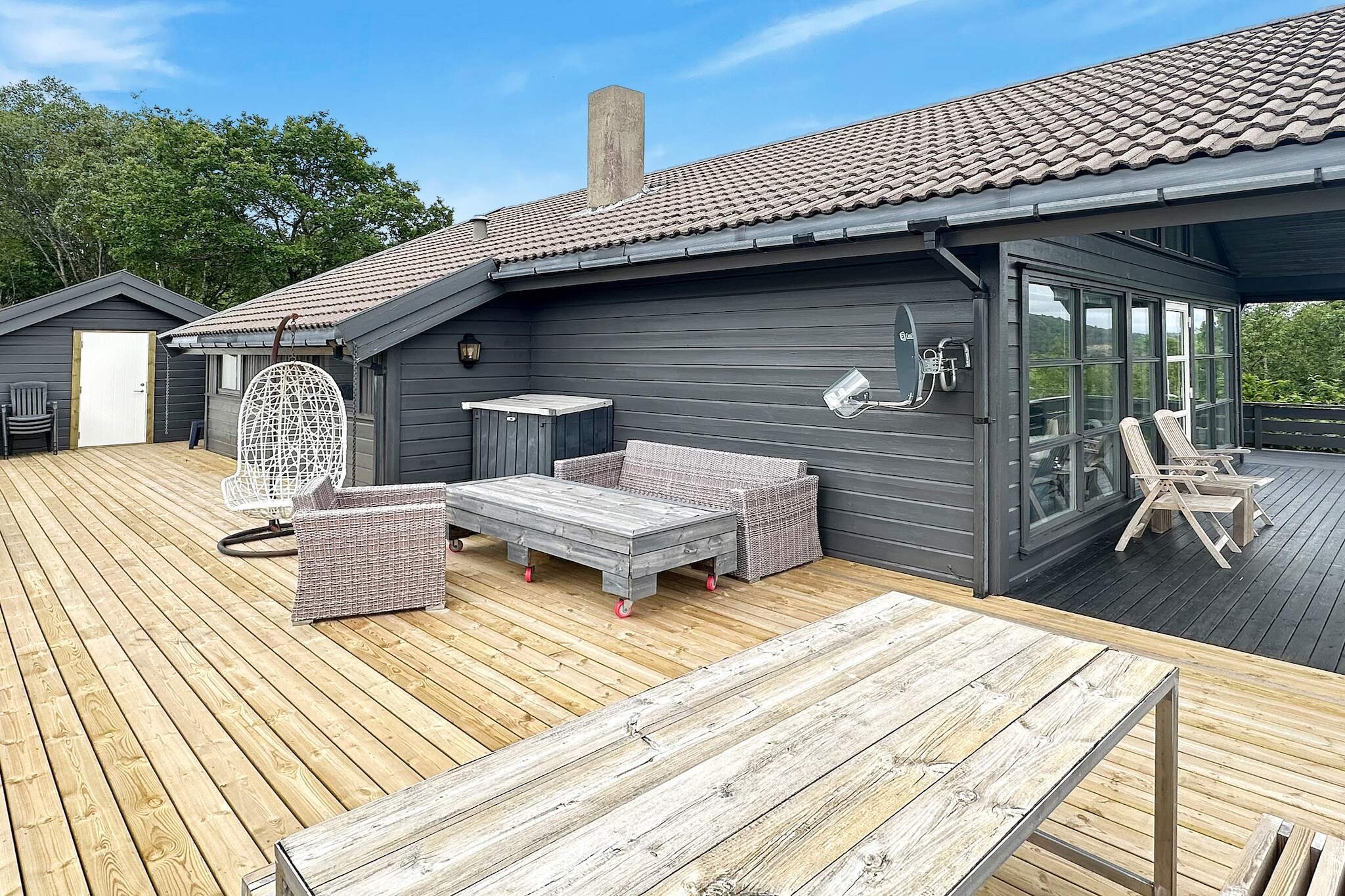 9 Personen Ferienhaus in Korshamn-By Traum - Im Freien