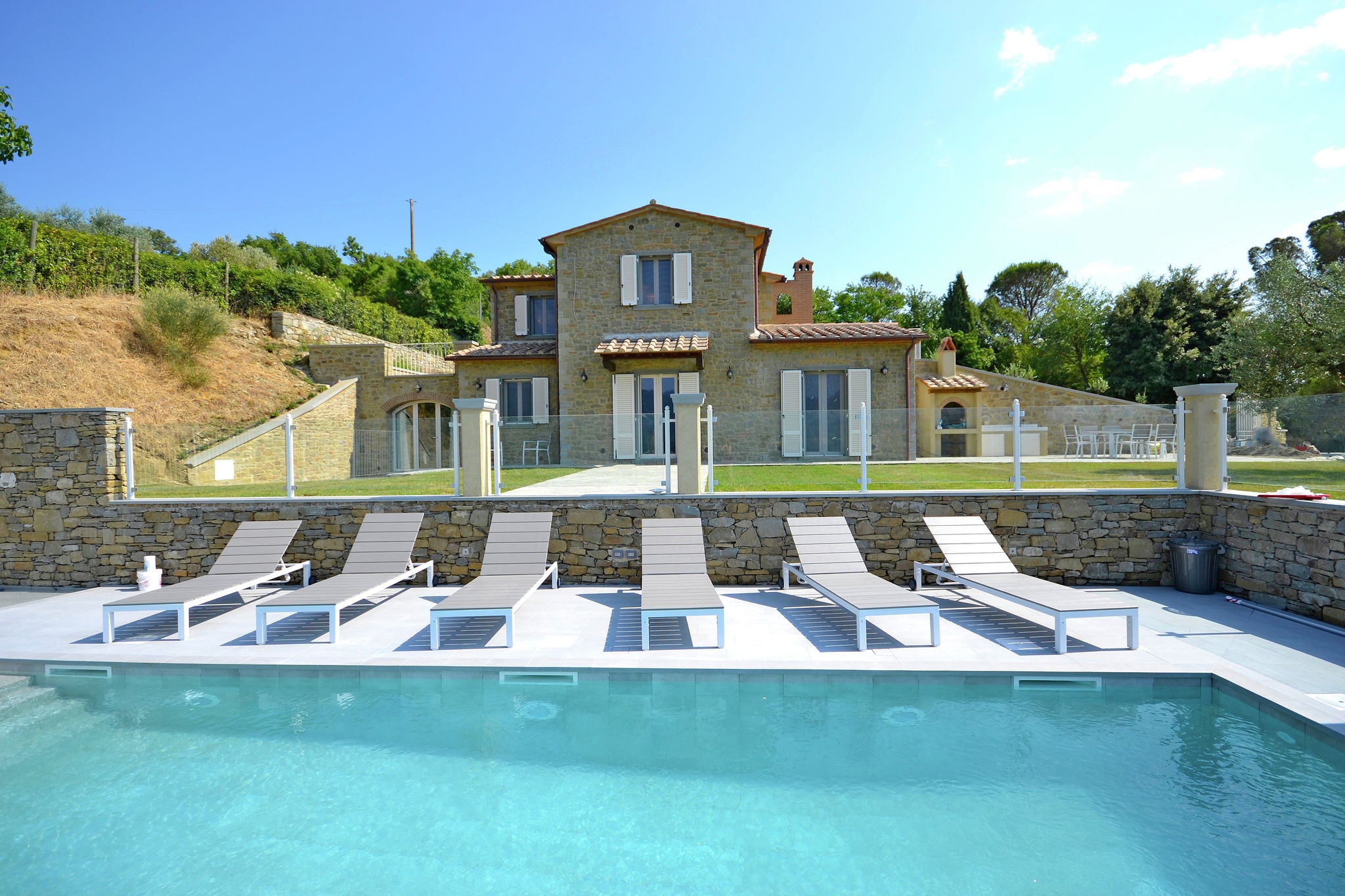 Villa luxueuse à Cortona avec piscine