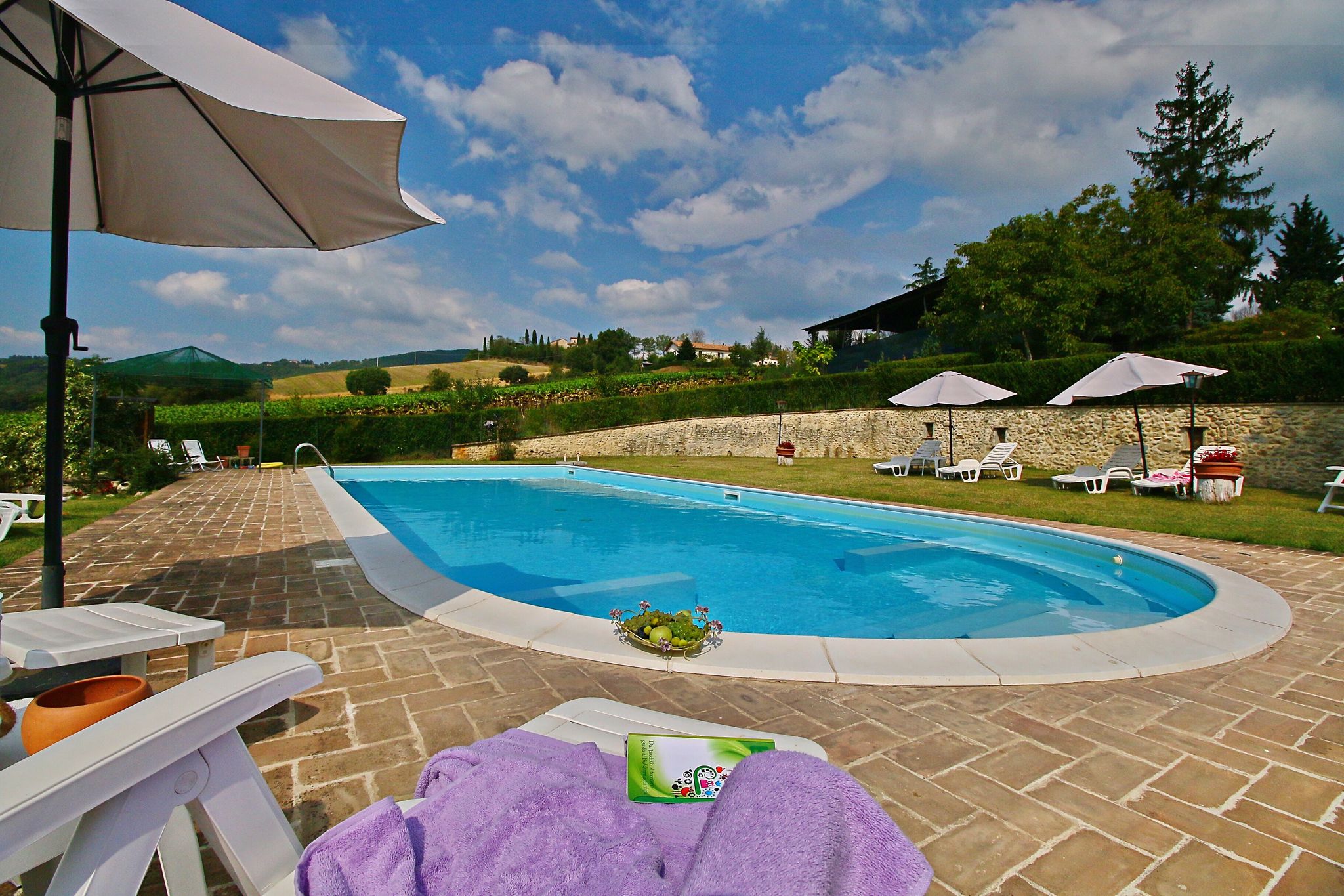 Ferme spacieuse avec piscine à Città di Castello
