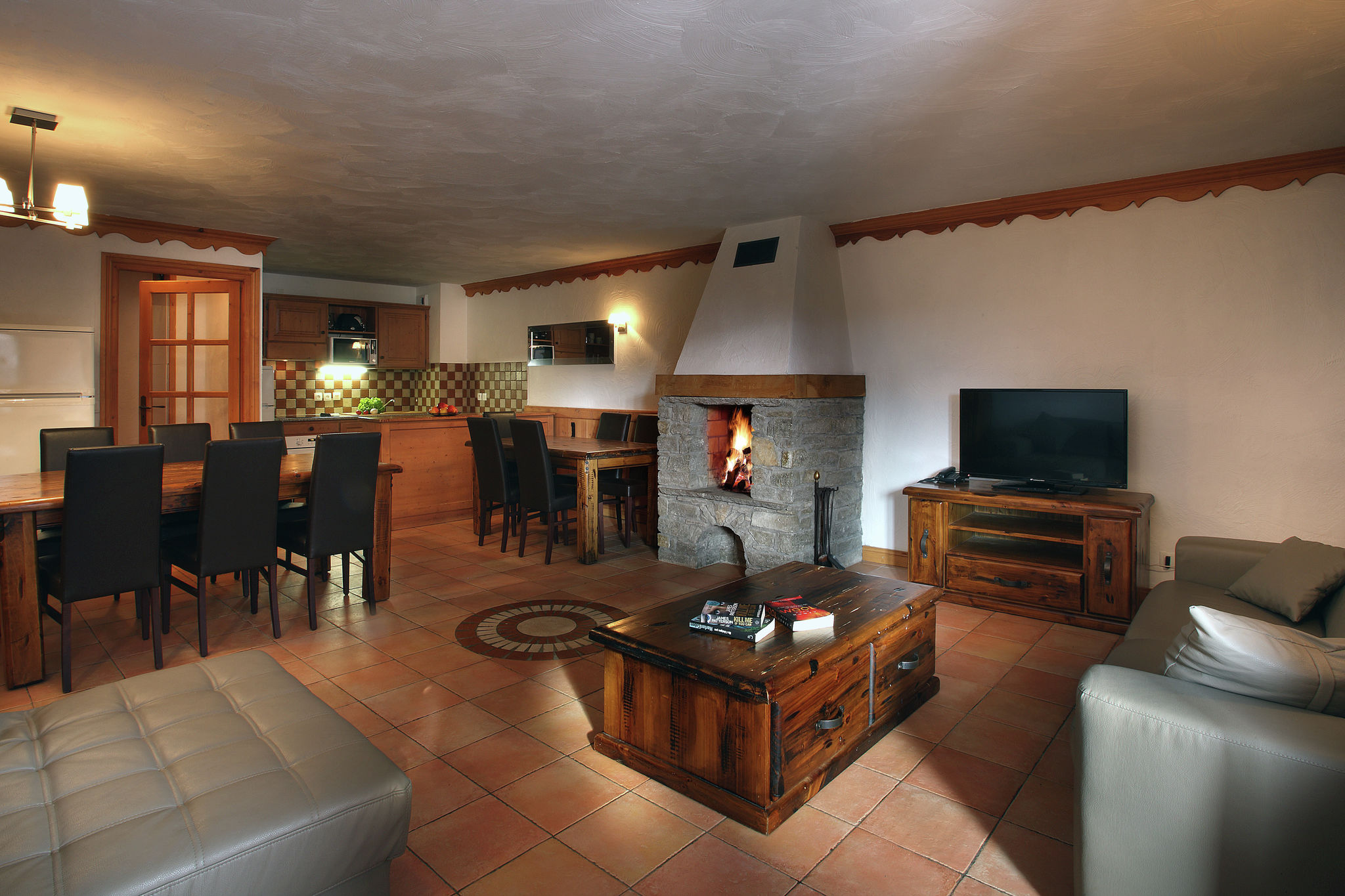 Luxury comfortable apartment on the slopes in Val Thorens