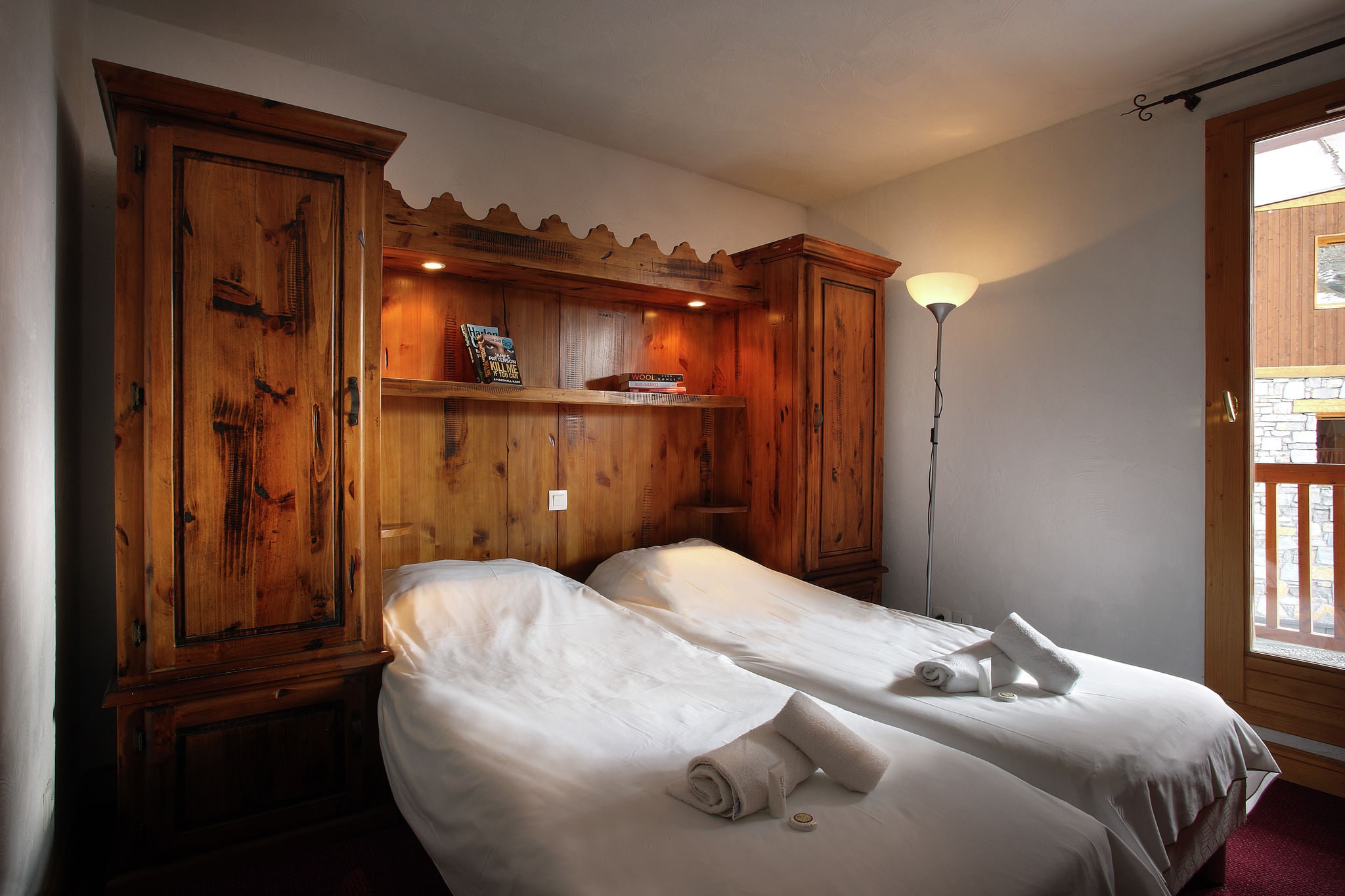 Luxe comfortabel appartement aan de skipiste in Val Thorens