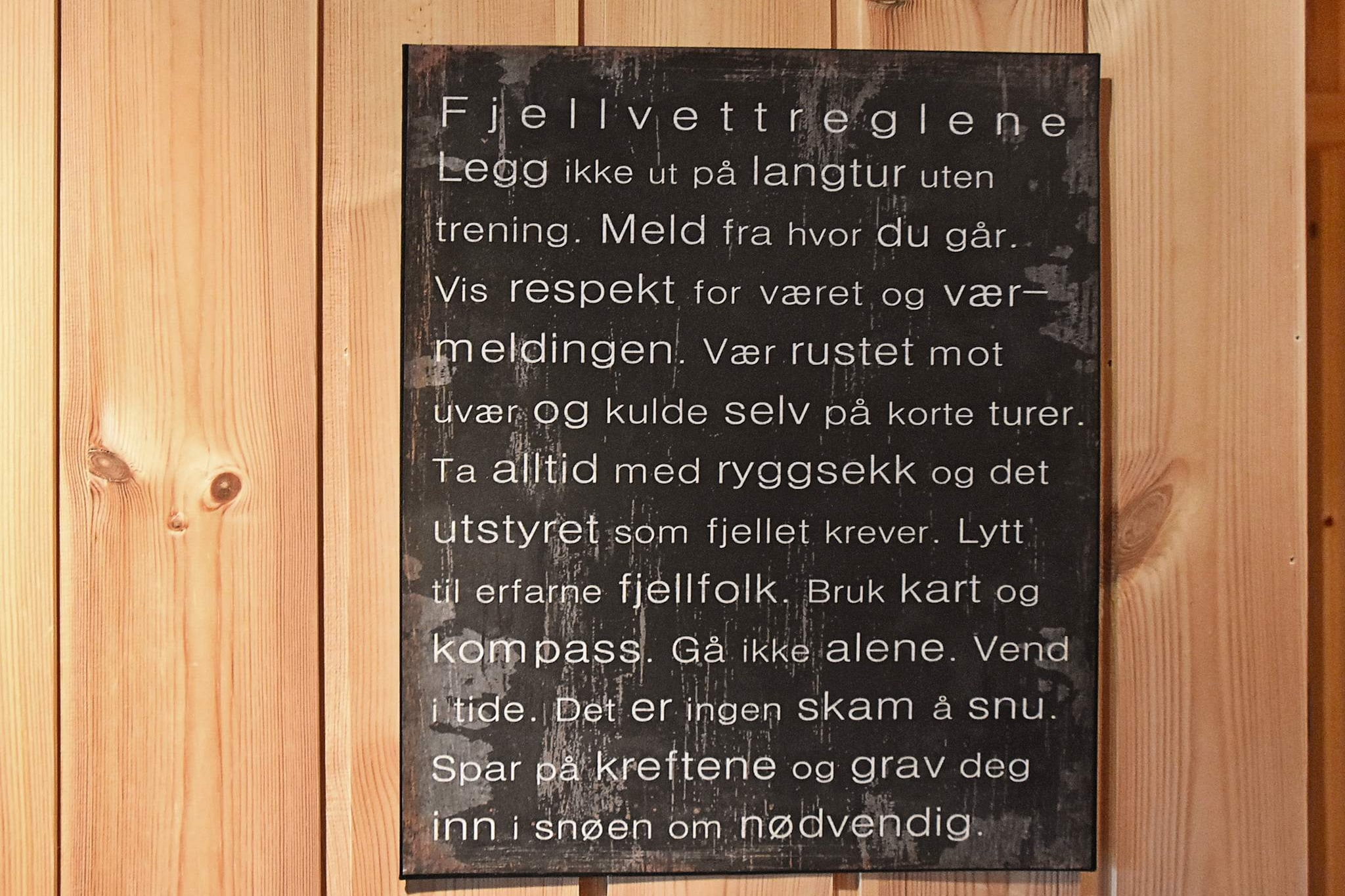 FJELLTUN 50020 - Binnen