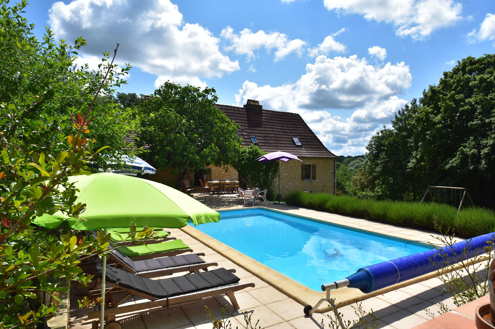 Sunlit Holiday Home in Besse with Private Pool