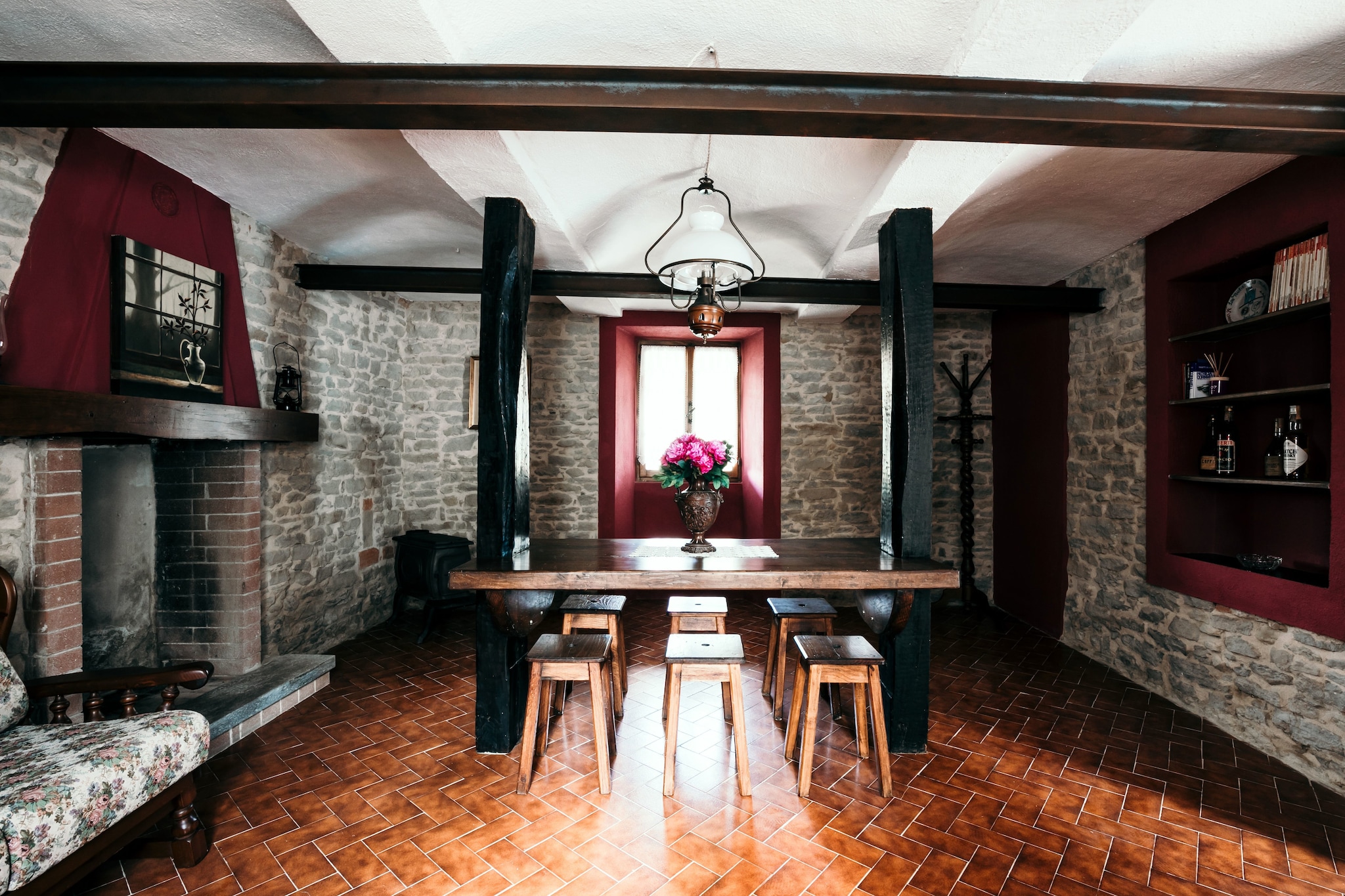 An optional utilities and service fee of EUR 50,00 will be charged before your arrival. Details are given below.<br> Stay in this country house in Piedmont in Northern Italy in the heart of Santo Stefano Belbo village for a memorable and comfortable holiday. The property comes with two modern bedrooms with modern dÃ©cor and double bed. One of the rooms is equipped with a private bathroom while the other has a balcony that offers fantastic views of the valley. You can dine at the eateries located within 2 to 3 km from the property. The centre is 2 km away from the property from where you can shop. The general supplies can be bought from the supermarket 2 km away. Nearby there are numerous wineries where it is possible to do wine tastings, in the historic center of Canelli. The holiday home comes with private roofed terrace for enjoying breakfast with uninterrupted views. Additionally, it also offers a lovely garden with grill and a living room with fireplace and sofa bed. Prepare your own meals in the fully equipped kitchen with espresso machine, oven, microwave, dishwasher, and a freezer. <br><b> Optional Utilities & Service Package </b><br><b> An optional utilities and service package of EUR 50,00 </b> can be selected prior to your arrival. You will receive a separate communication with the payment link should you wish to include it.<br>This package ensures a seamless stay and conveniently covers services such as final cleaning, utility consumption, service support, and protection against minor damages or incidental costs during your stay.<br>Guests who prefer may manage these services independently, provided the property is returned in good order at check-out.