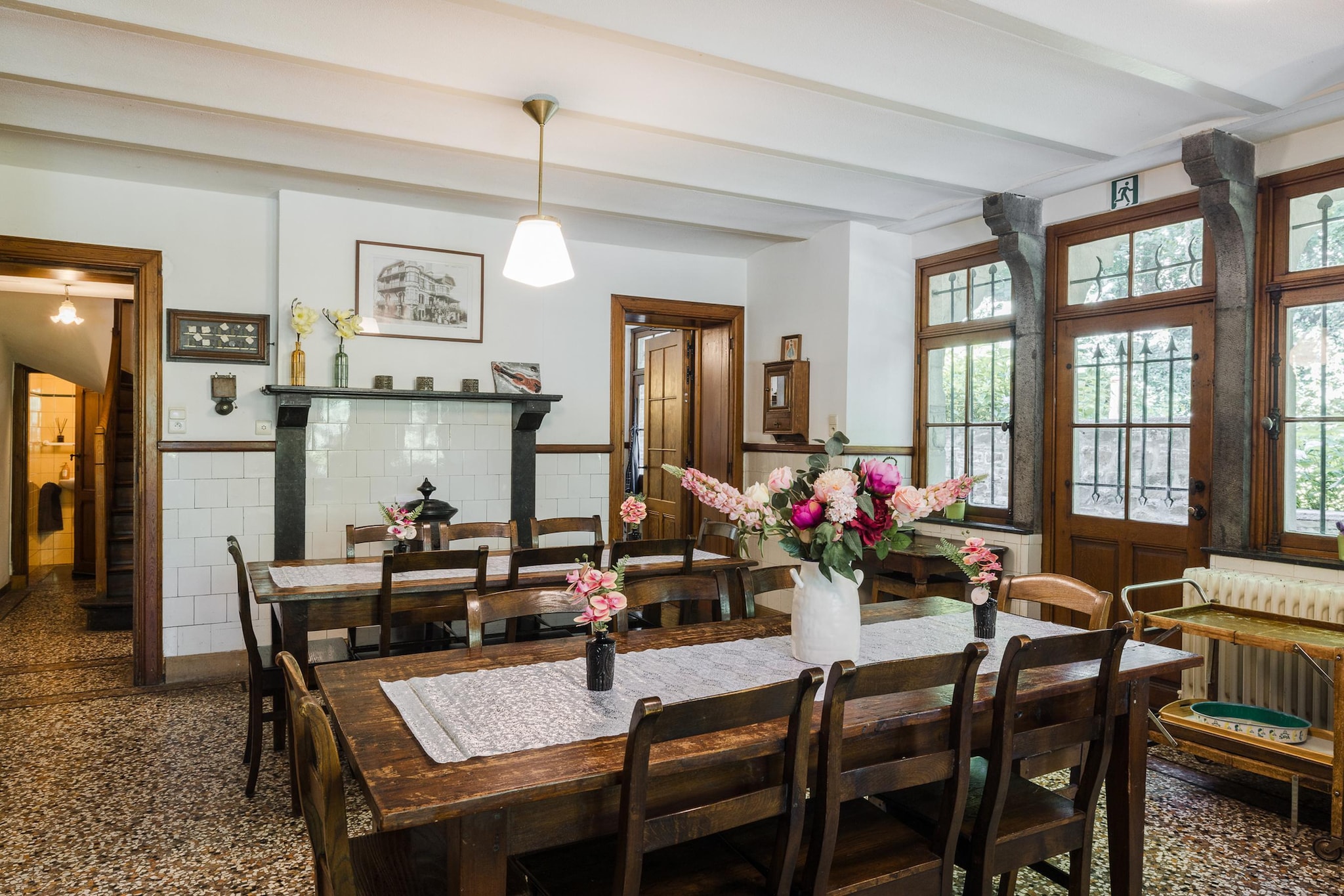 Villa Bel Air-Eetkamer