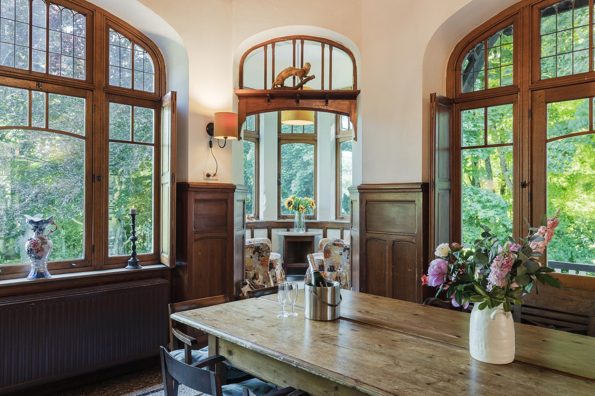 Villa Bel Air-Eetkamer