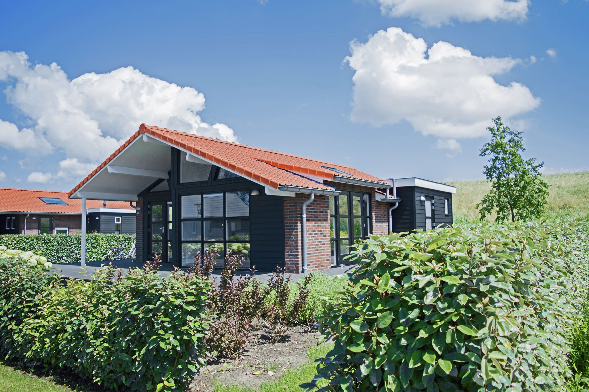 Maison moderne à Kattendijke, près du Parc National