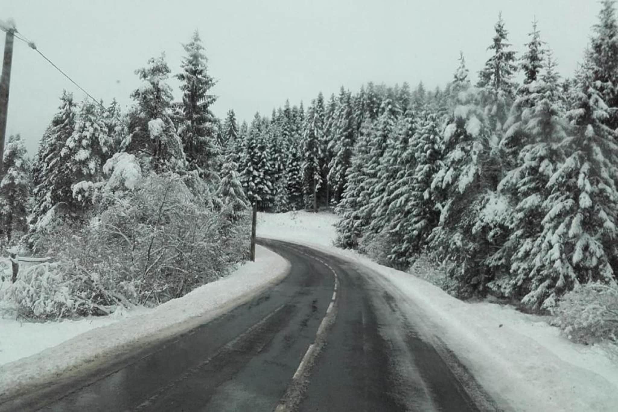 Gite Les Ayes-Gebied winter 5km