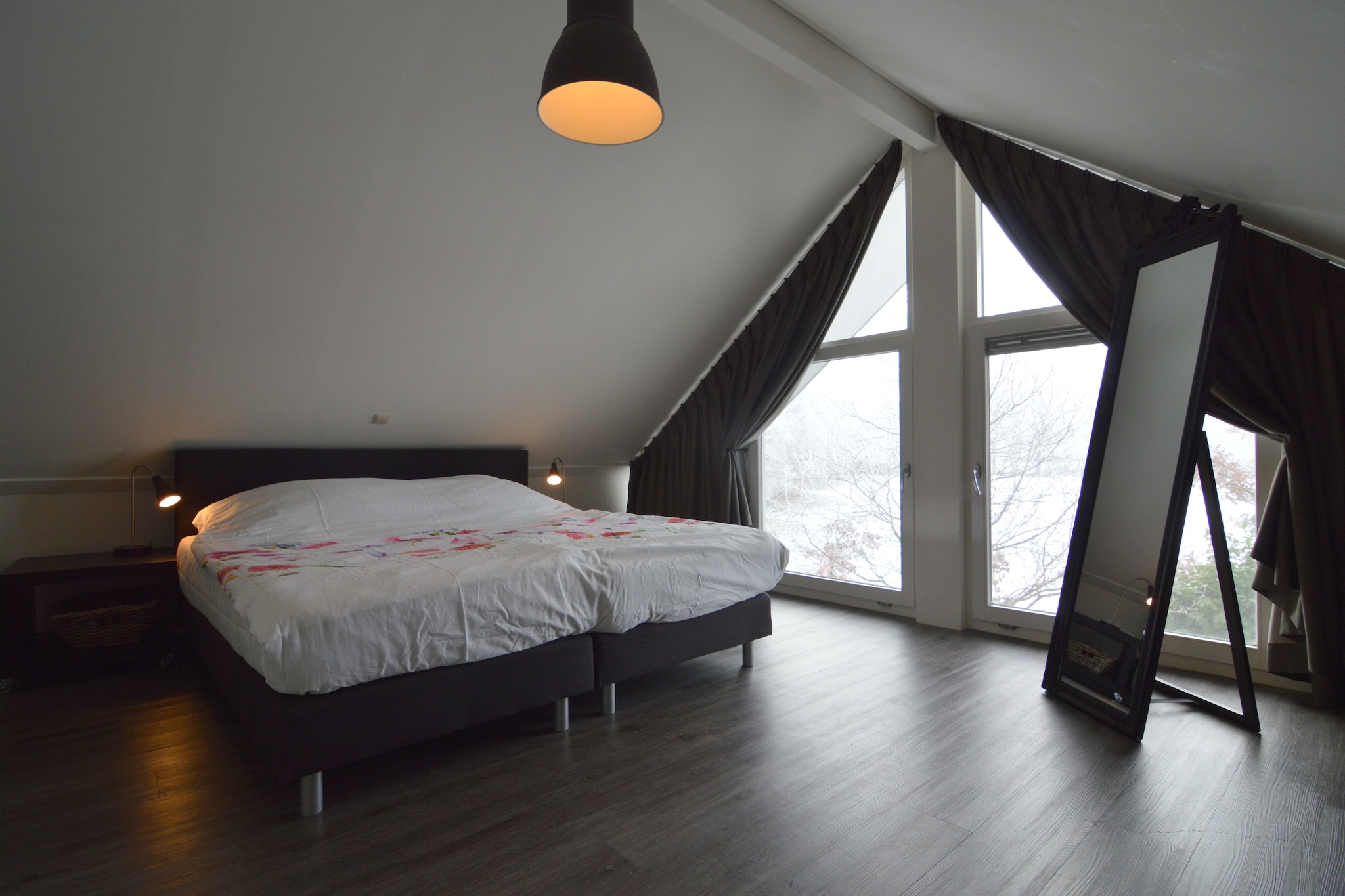 Zijzicht-Slaapkamer