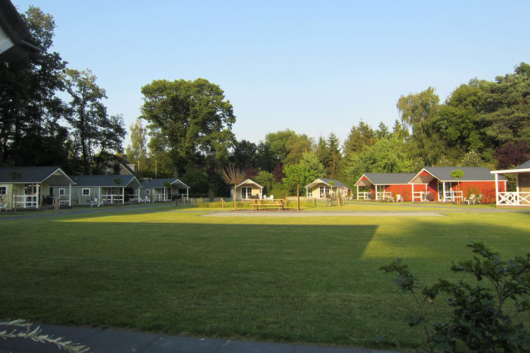 Houses toger with group space in 't Vechtdal