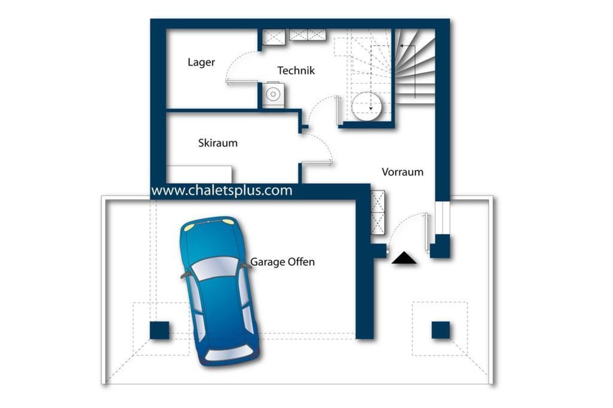 Nationalpark Chalet Schwarzes Hörndl-Niet-getagd