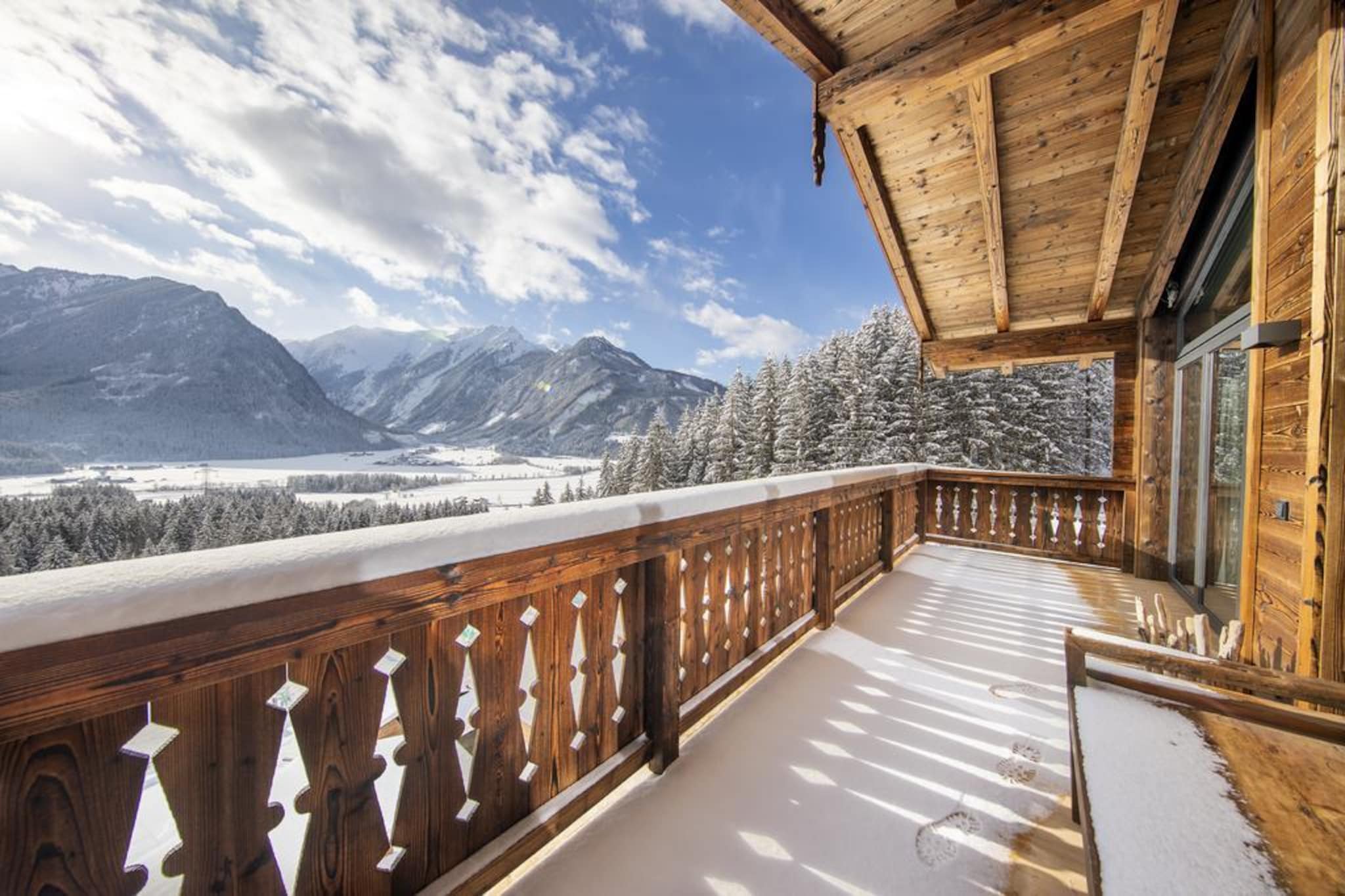 Nationalpark Chalet Schwarzes Hörndl-Terrasbalkon