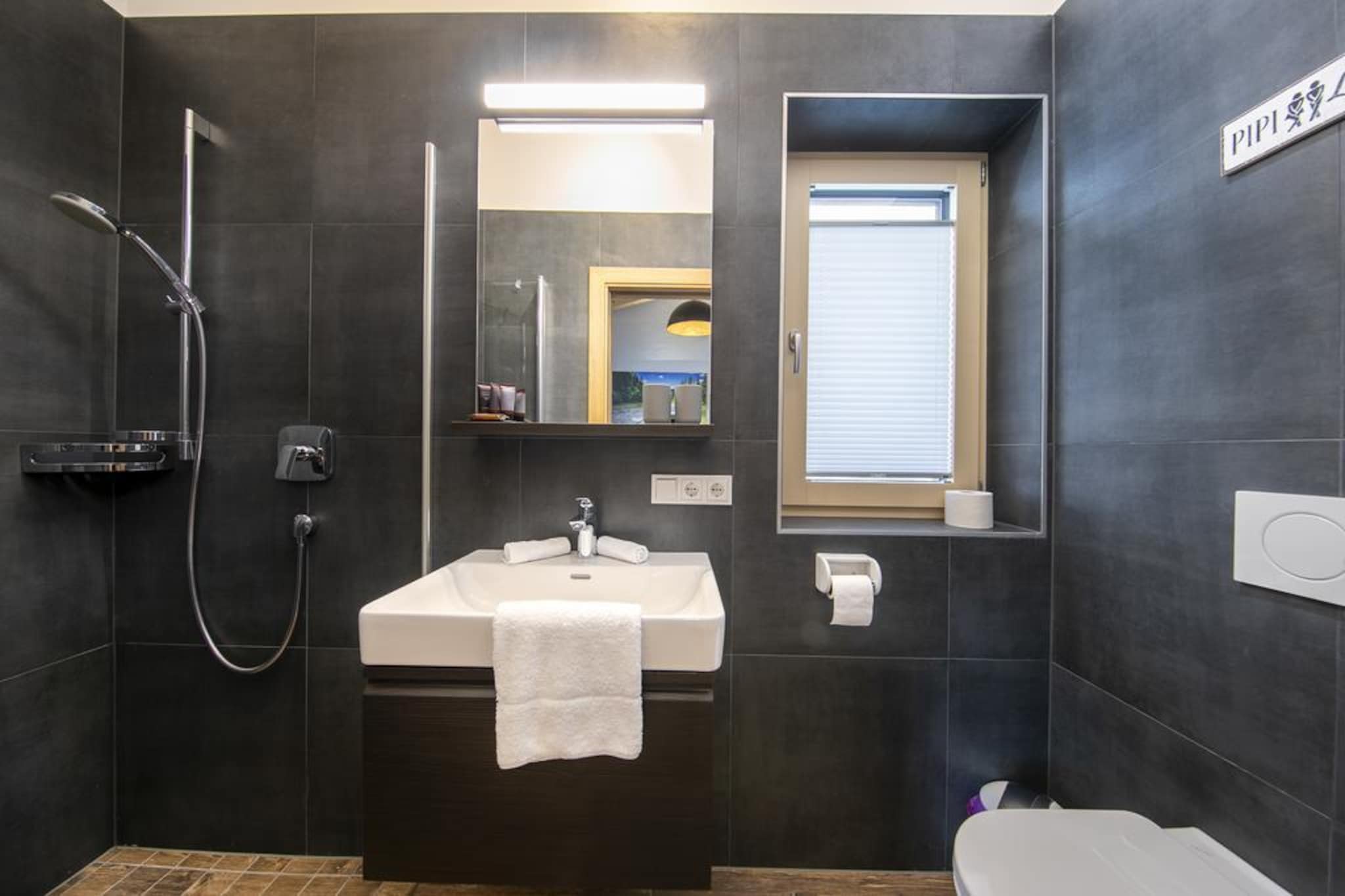 Nationalpark Chalet Schwarzes Hörndl-Badkamer