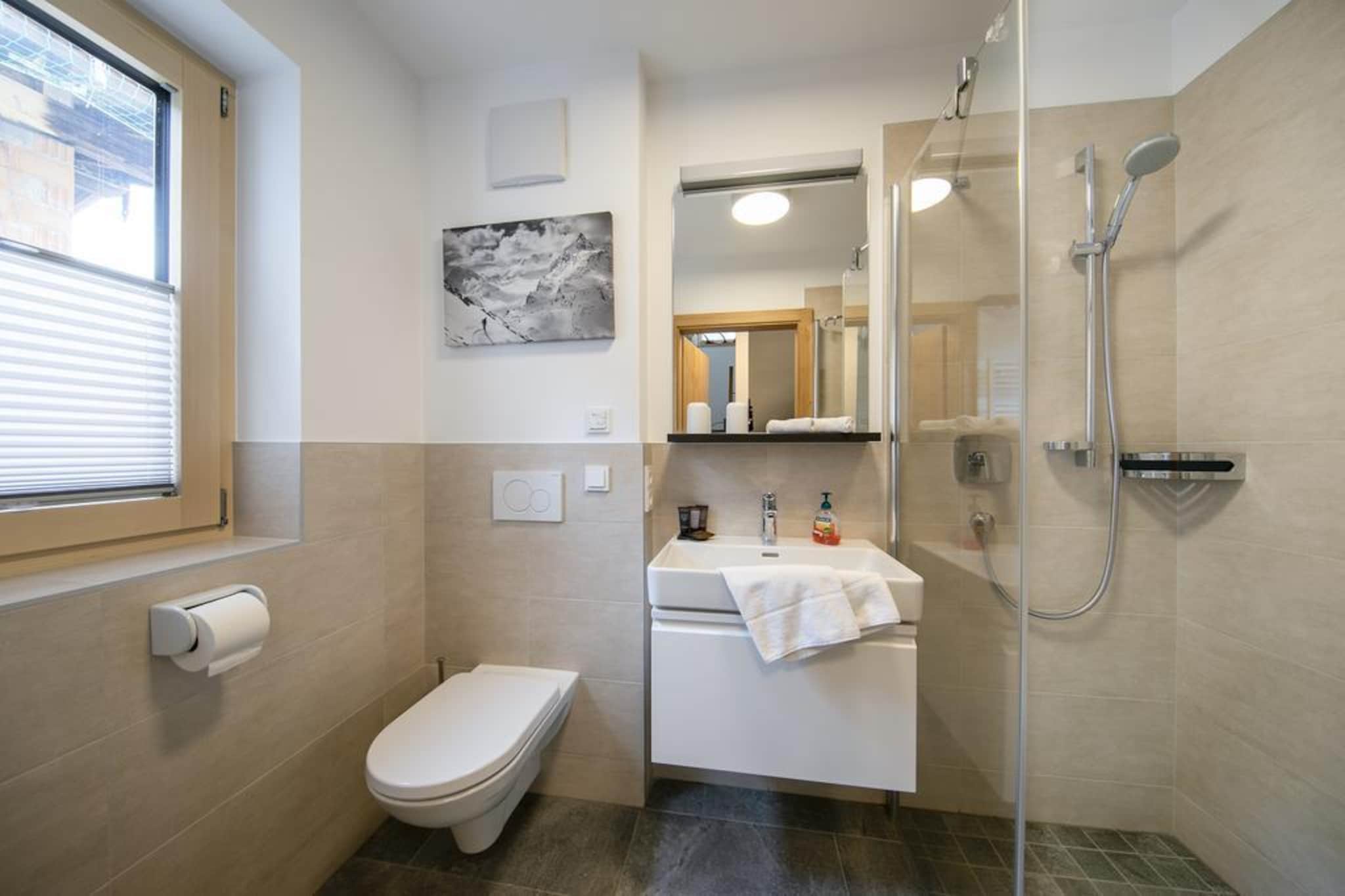 Nationalpark Chalet Schwarzes Hörndl-Badkamer