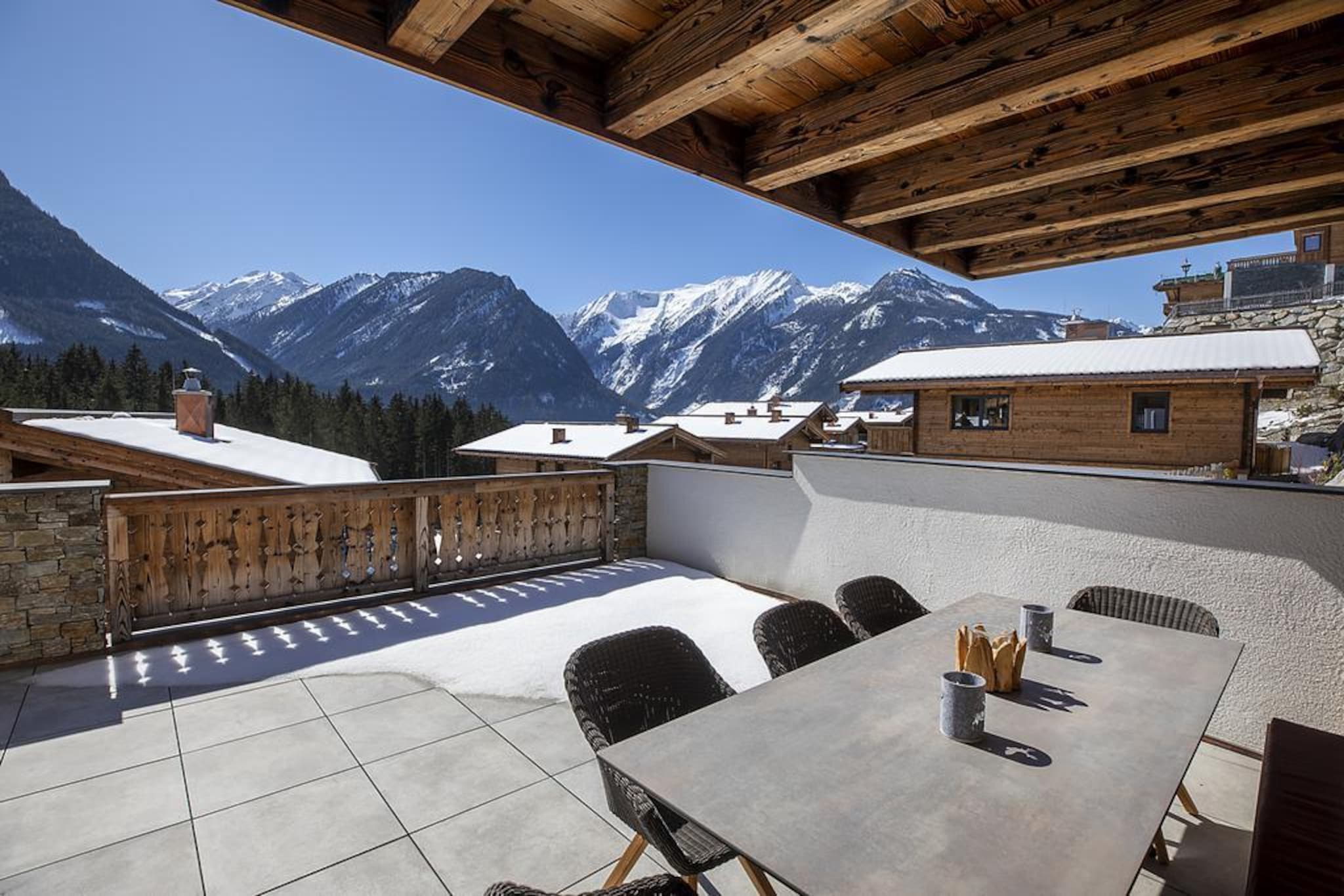 Nationalpark Chalet Dreiherrenspitze-Terrasbalkon