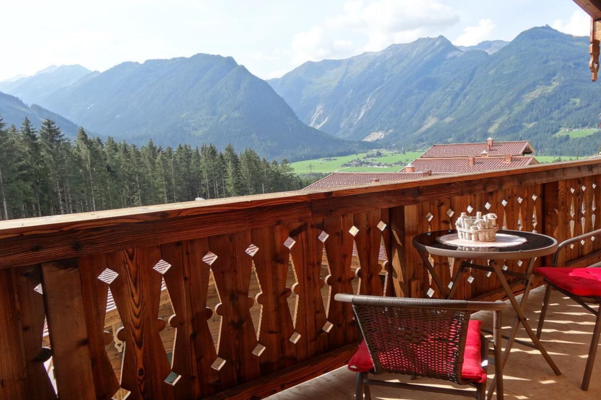 Nationalpark Chalet Dreiherrenspitze-Terrasbalkon