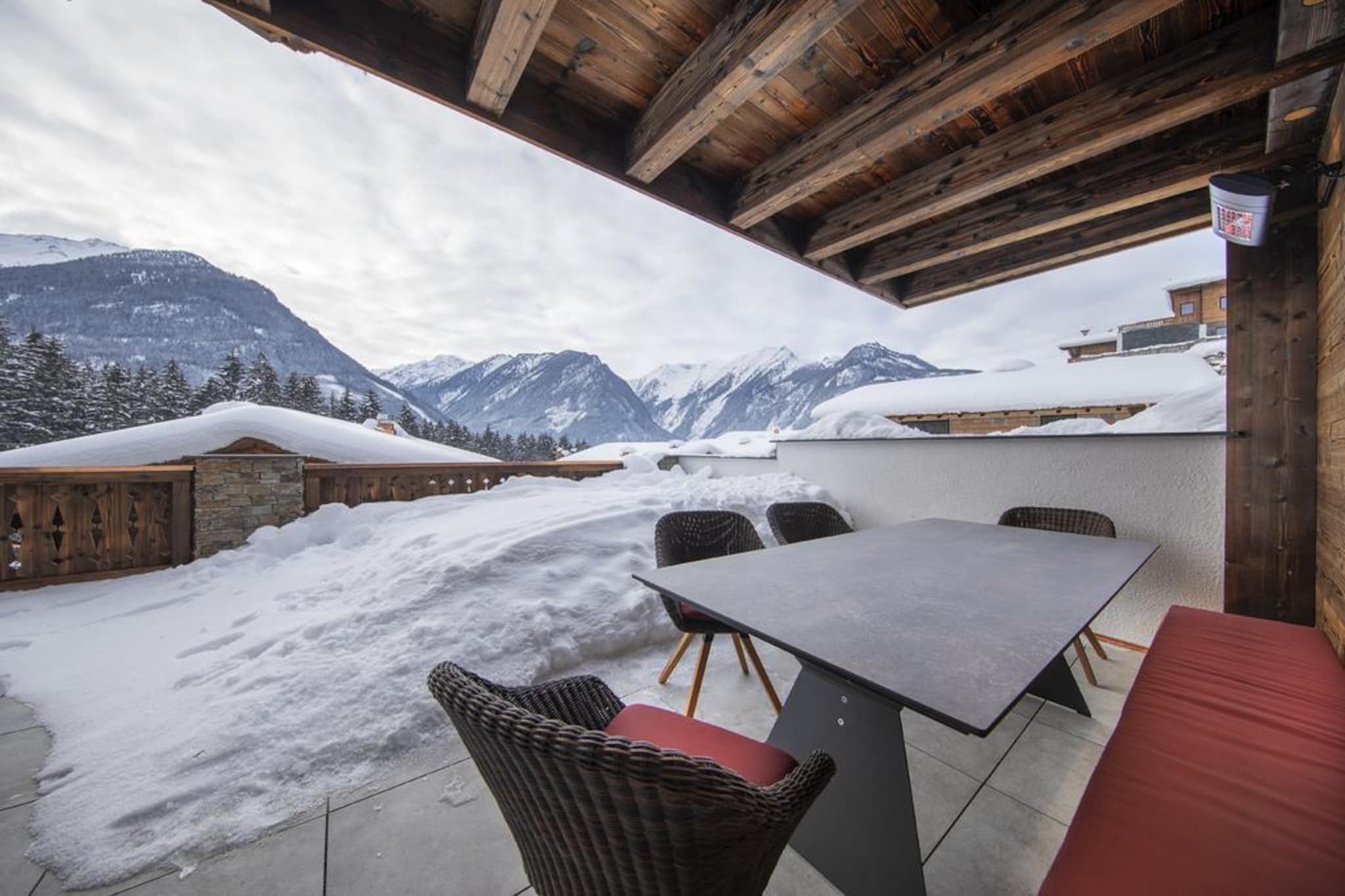 Nationalpark Chalet Dreiherrenspitze-Terrasbalkon