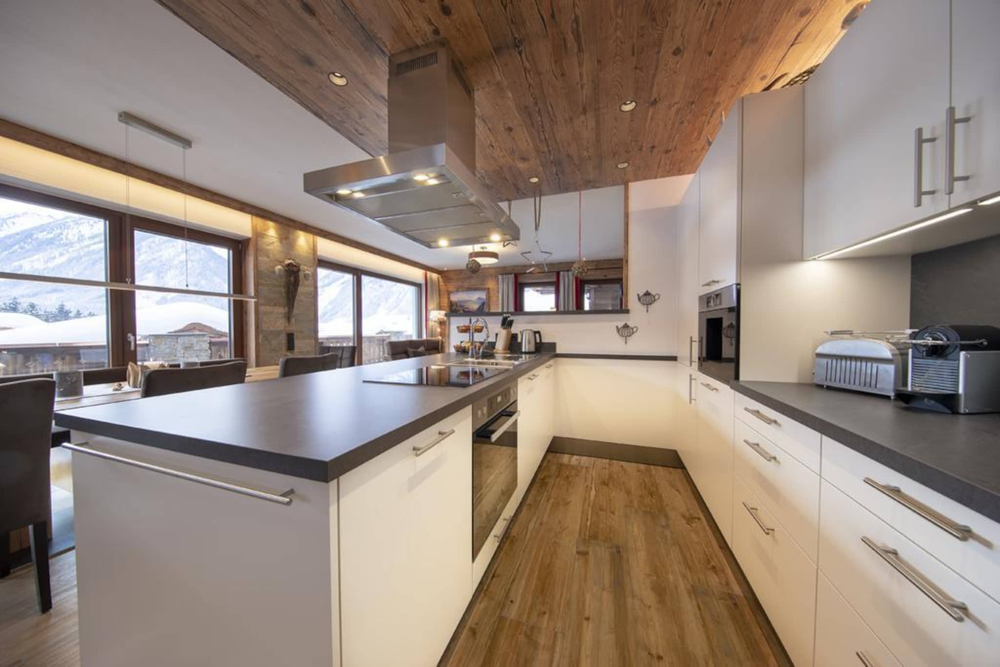 Nationalpark Chalet Dreiherrenspitze-Keuken