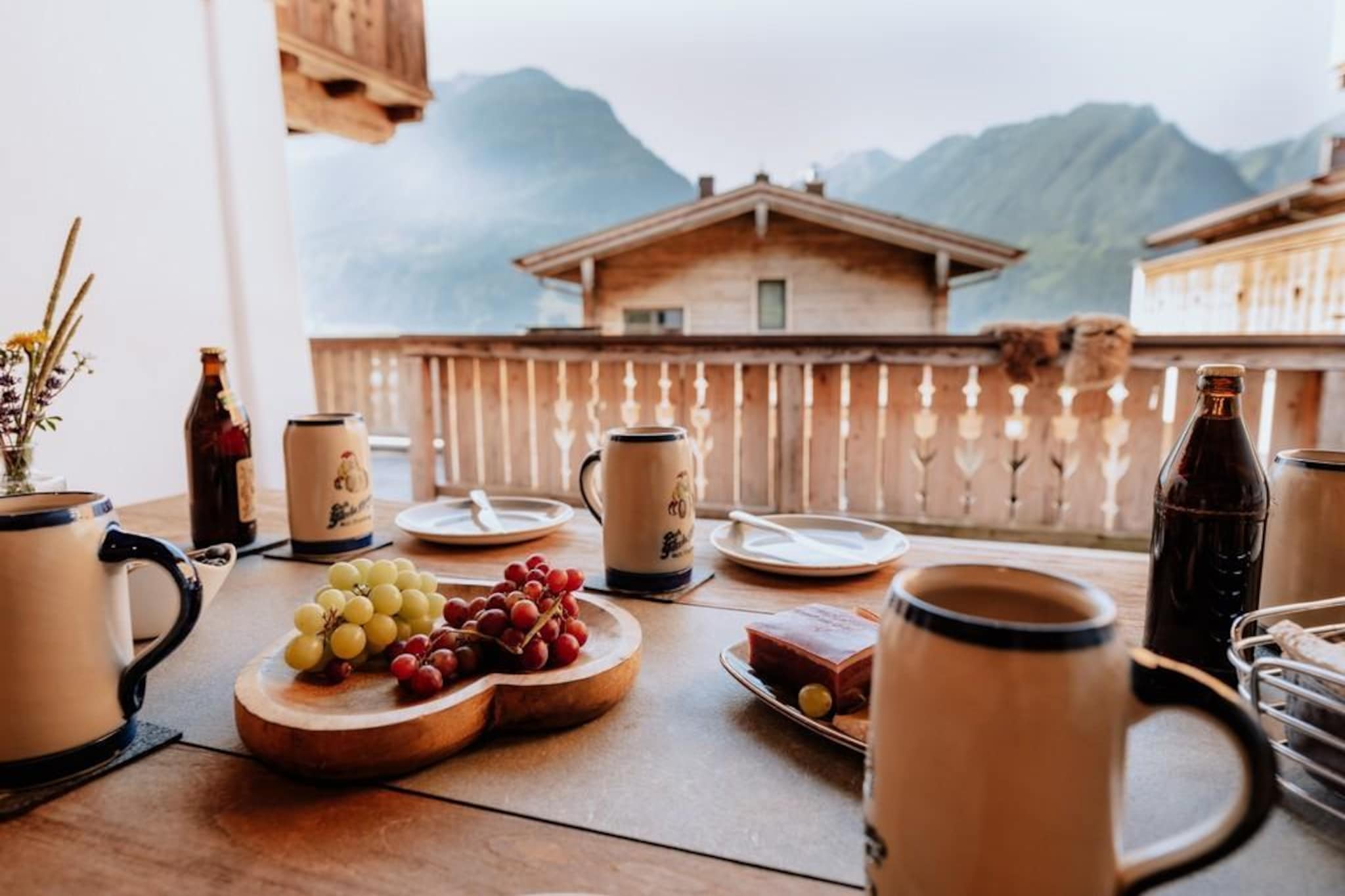 Nationalpark Chalet Tulpspitze-Sfeer