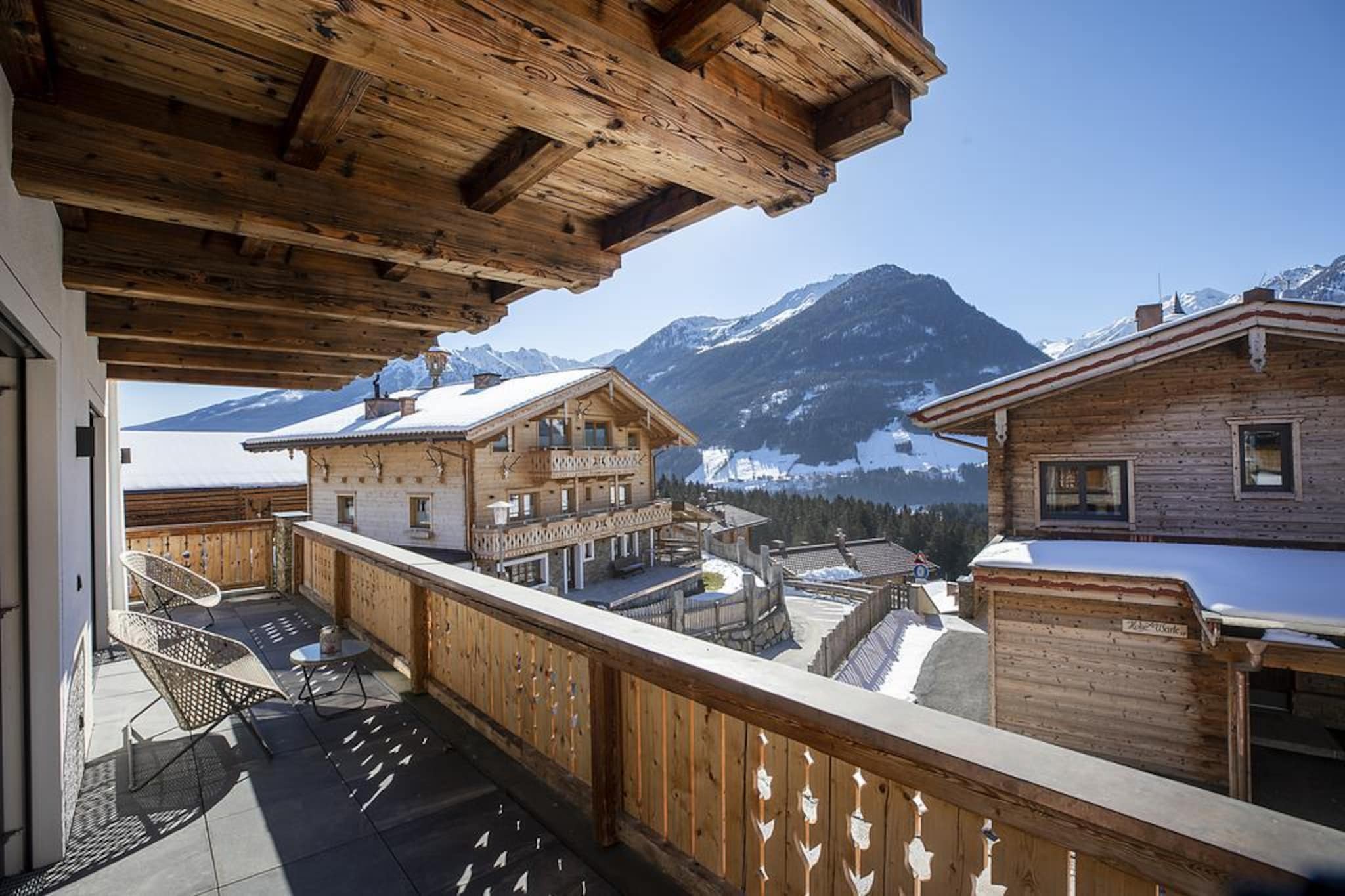 Nationalpark Chalet Tulpspitze-Terrasbalkon