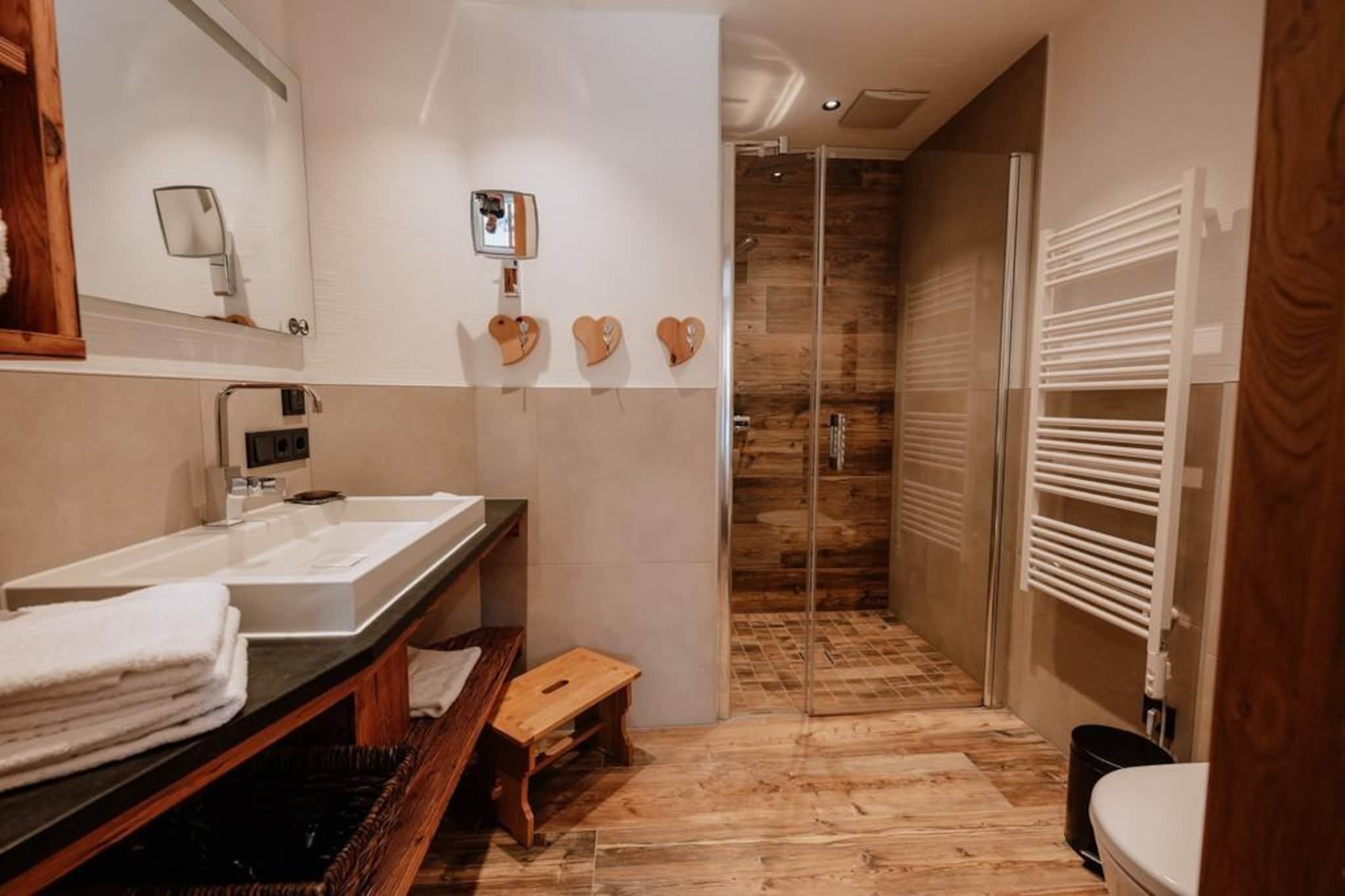 Nationalpark Chalet Tulpspitze-Badkamer