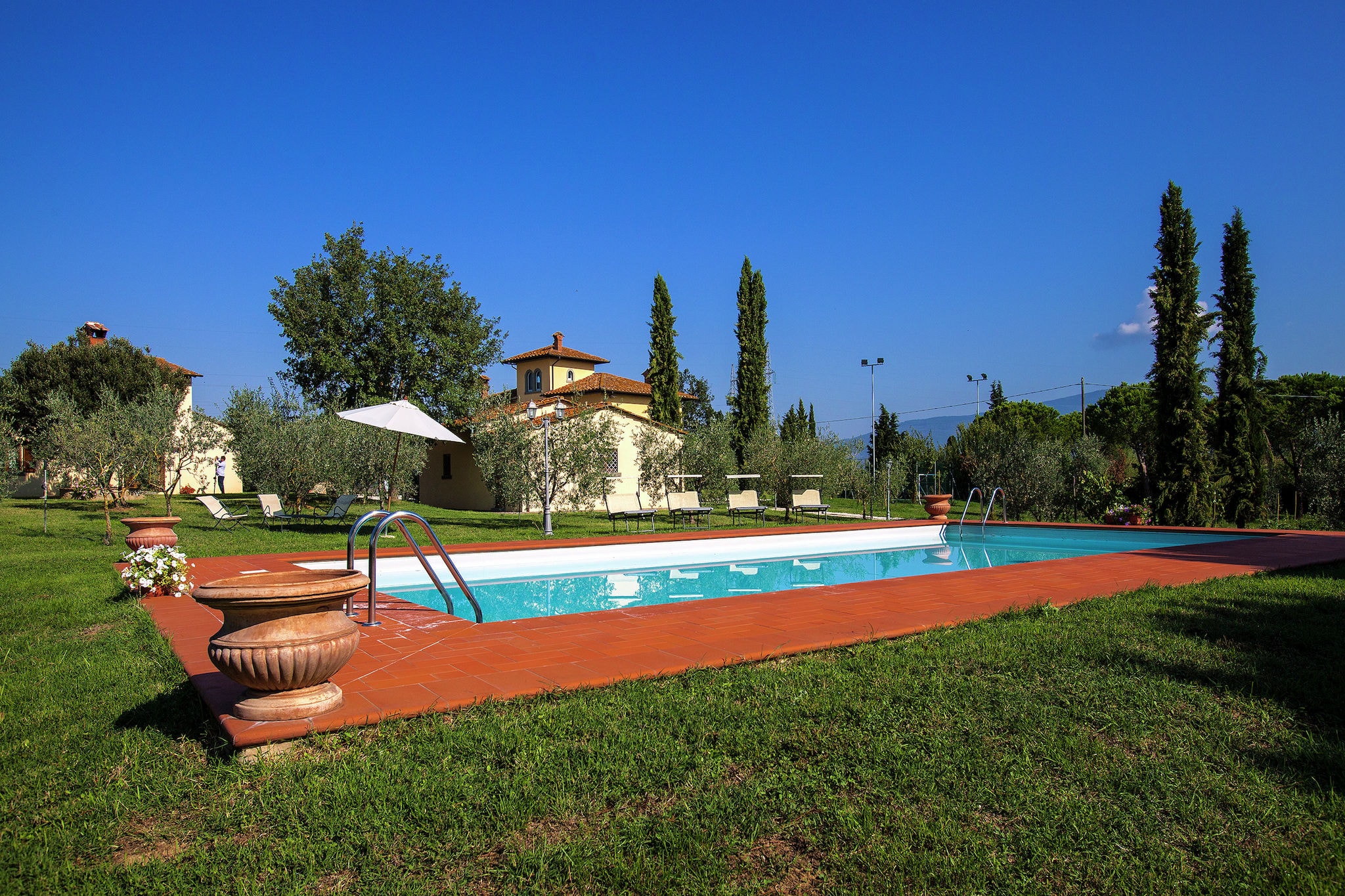 Villa privée à Cortona, avec jacuzzi