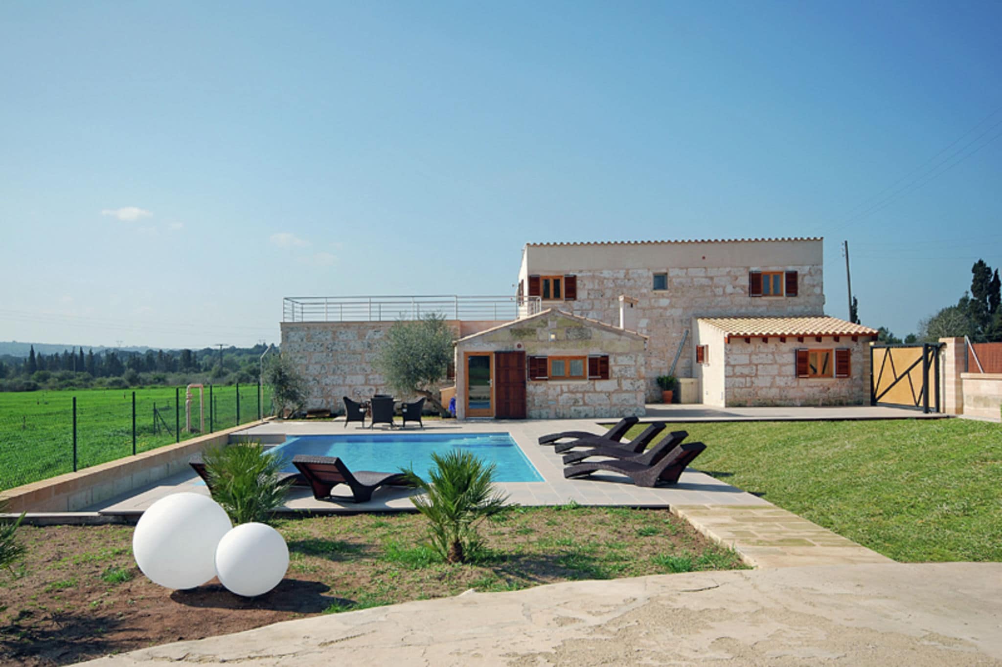 Modern holiday home with private swimming pool