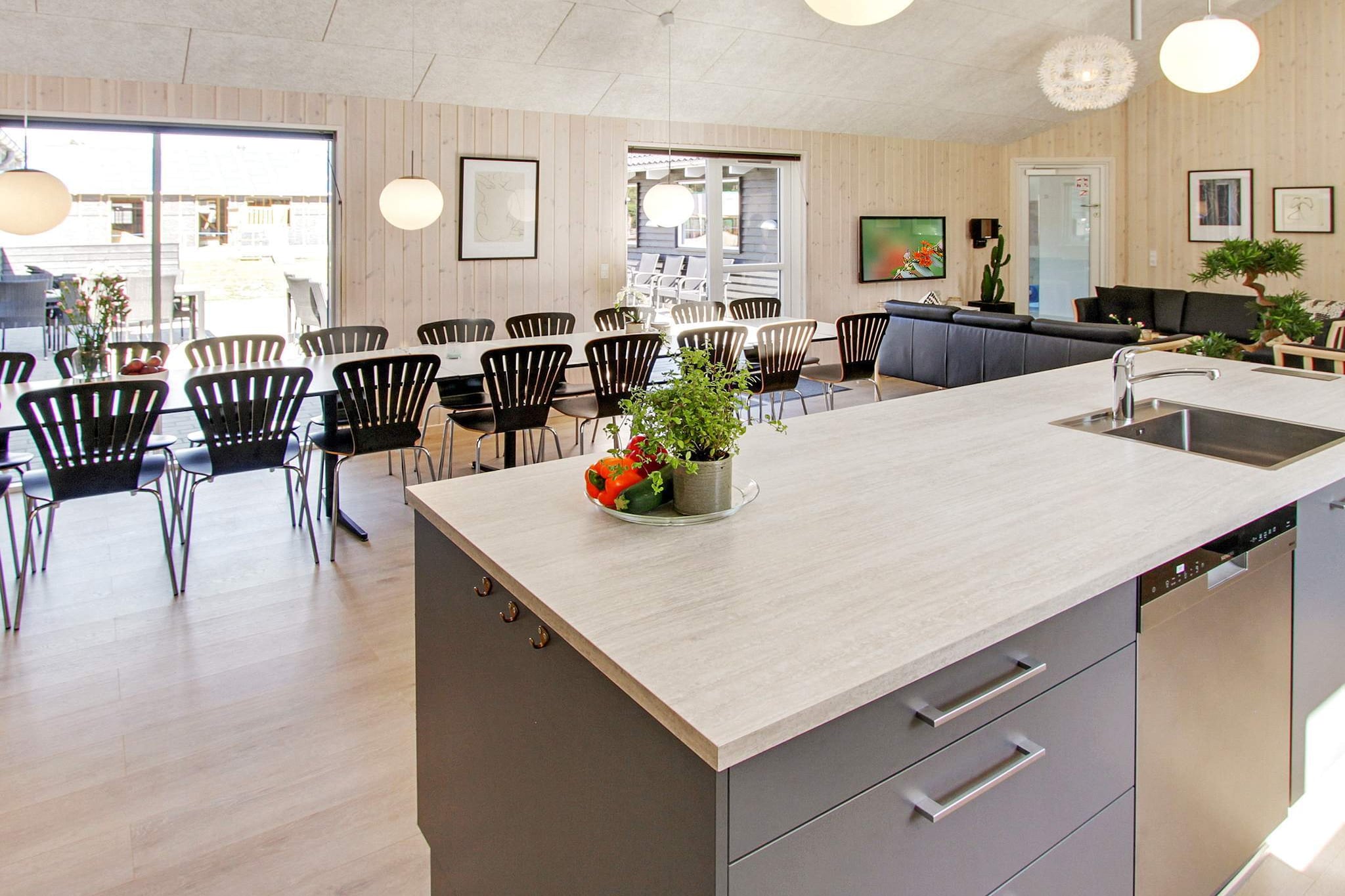 Luxe vakantieverblijf in Asserbo - Binnen