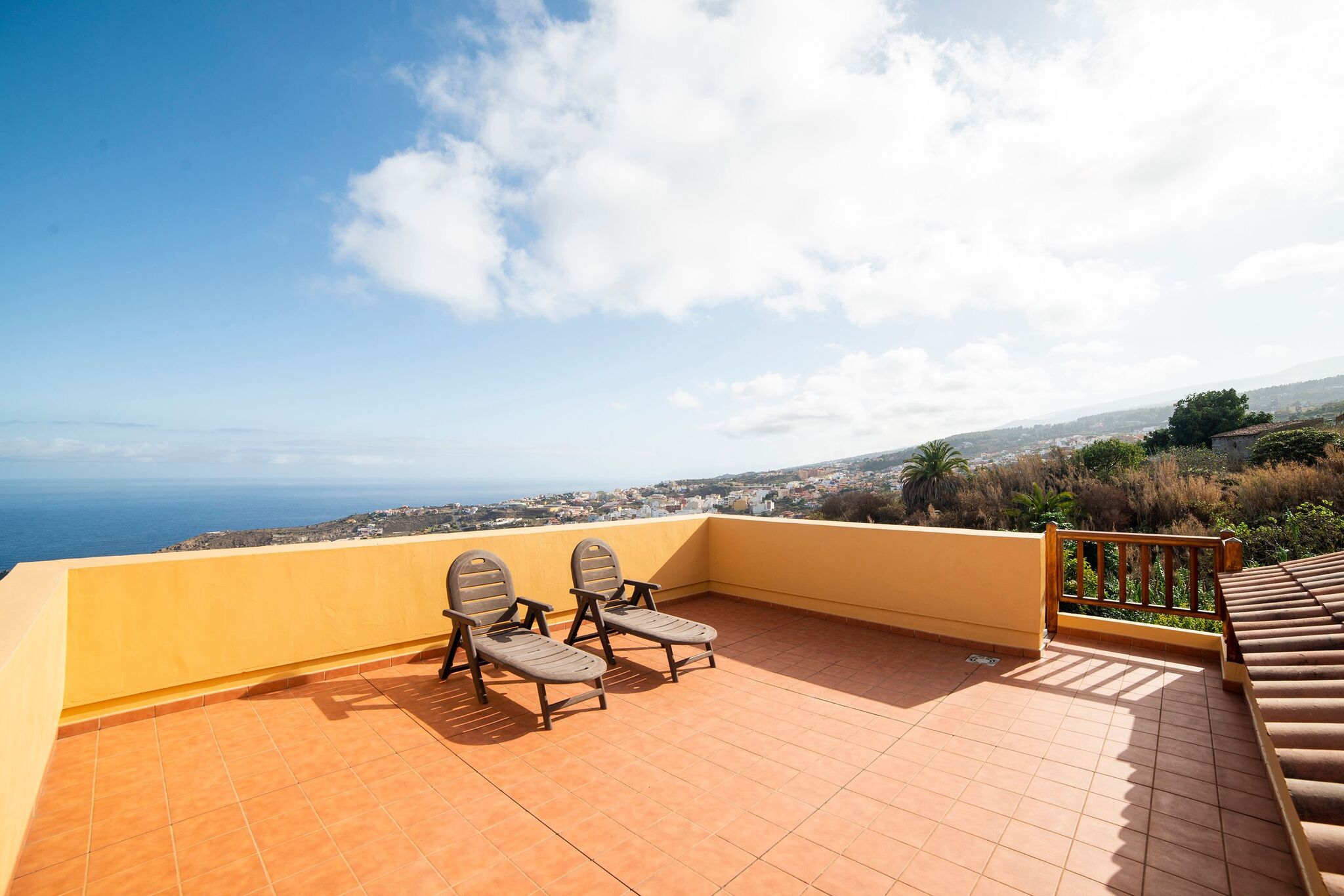 Leuk appartement met fantastisch uitzicht op de kustlijn van Tenerife