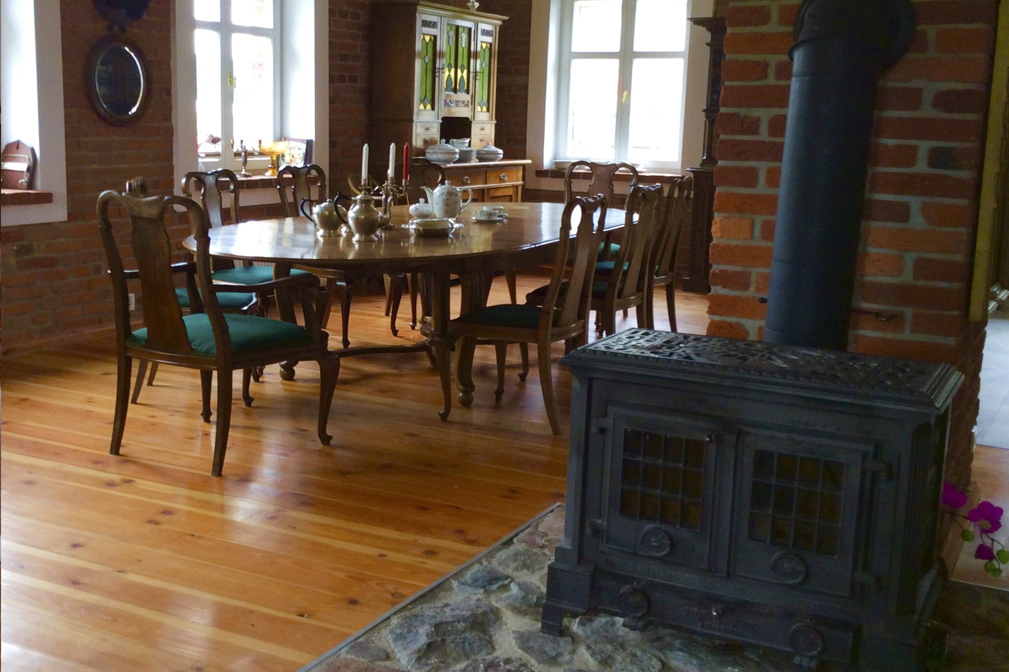 A historic manor by the sea-Dining room