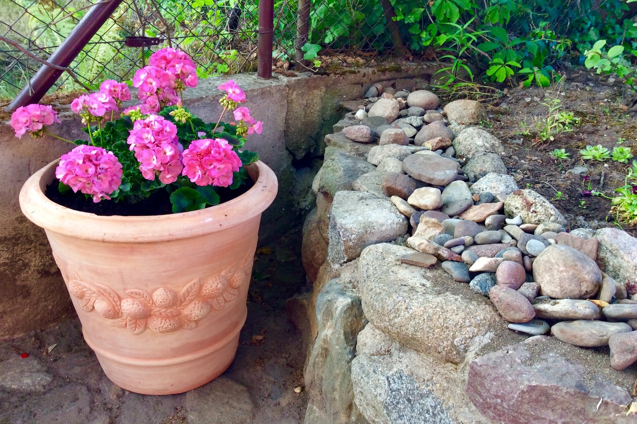 A historic manor by the sea-Gardens summer