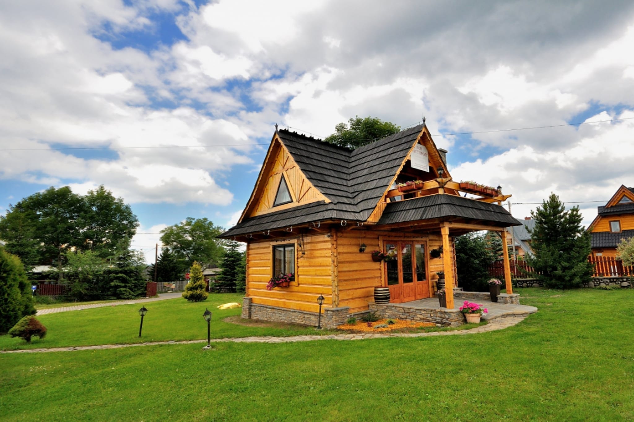 Cottage with a view of the Tatra Mountains