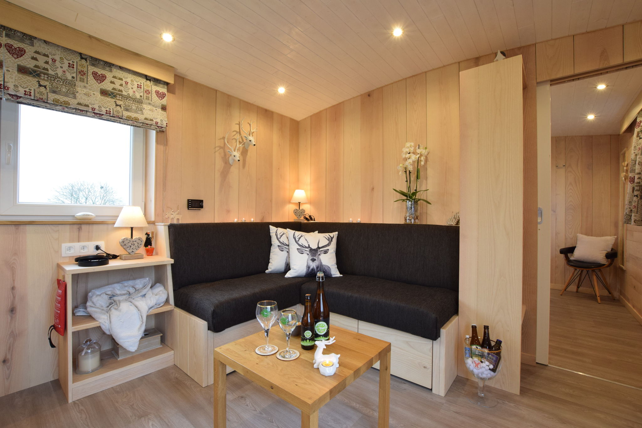 Idyllisches Mobile Home mit Sauna in Vielsalm