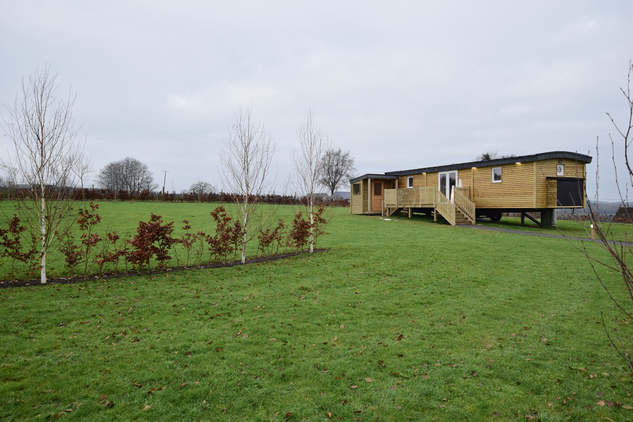 Idyllisches Mobile Home mit Sauna in Vielsalm