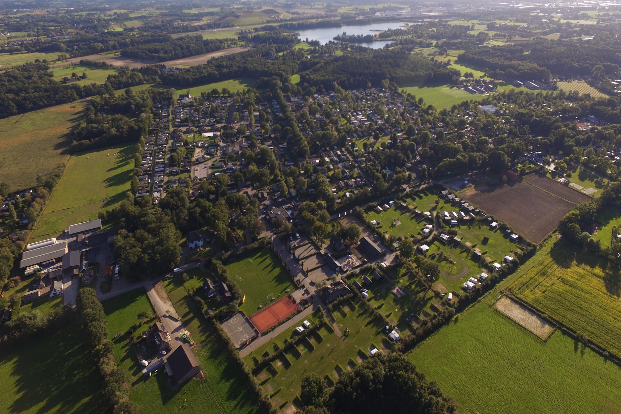 Comfortabele lodge met terras