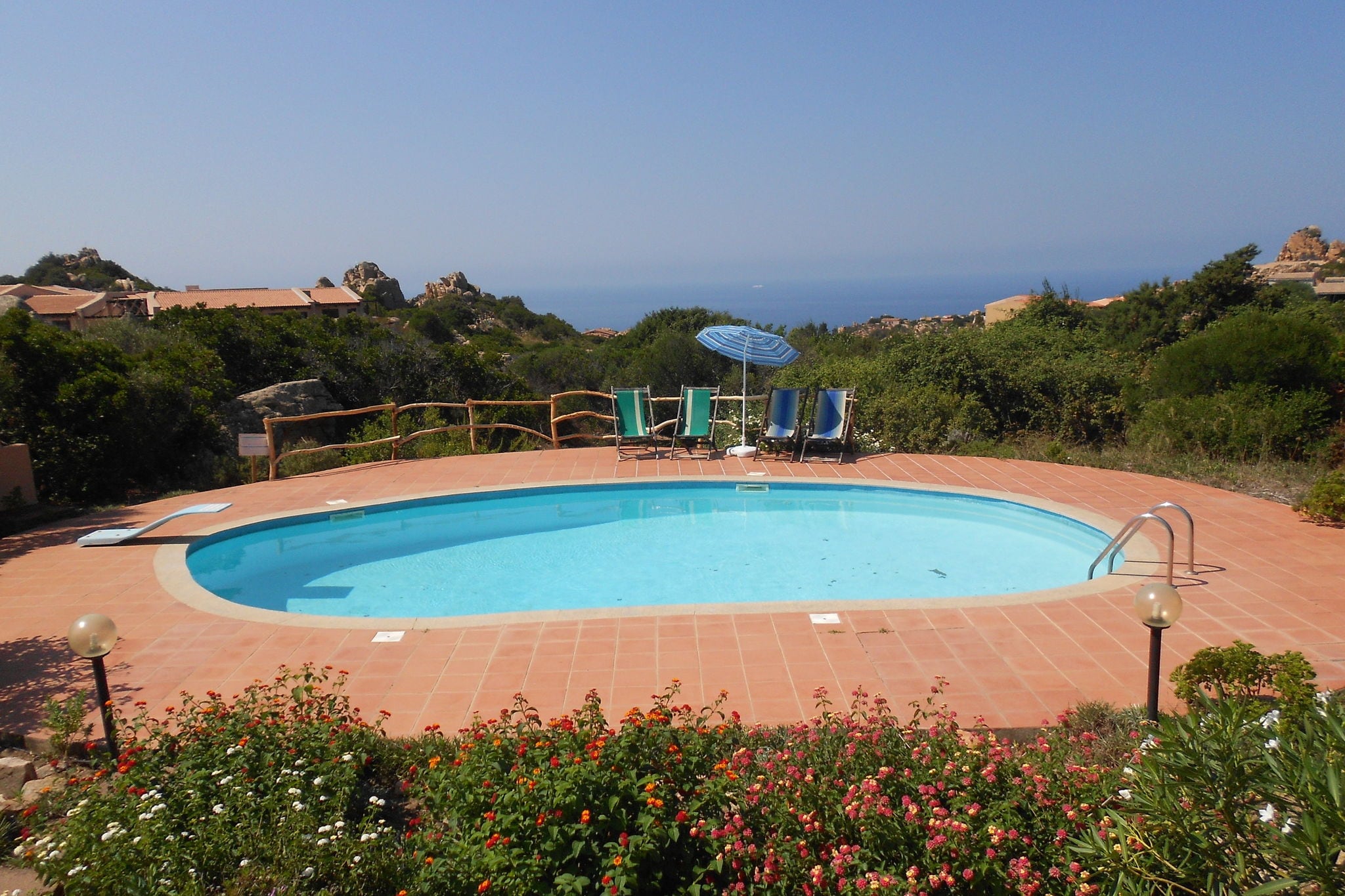 Gemütliches Ferienhaus 2km vom Meer mit Panoramablick auf Costa Paradiso